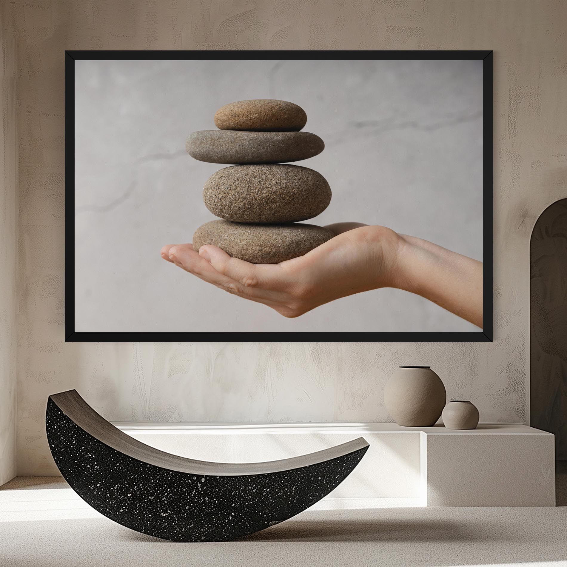 Stones Meditation mockup 8