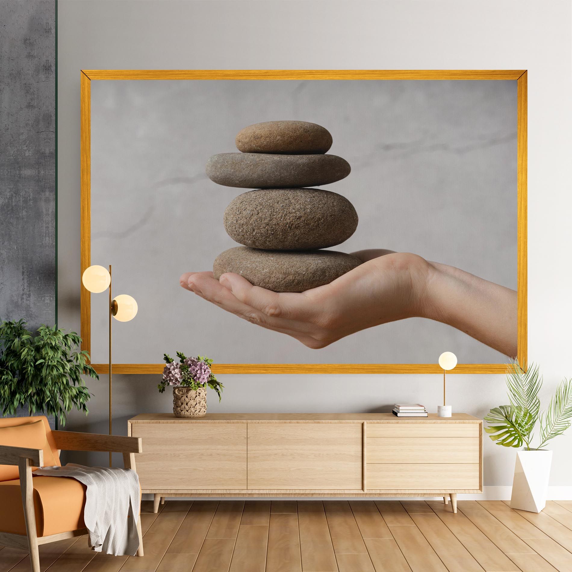 Stones Meditation mockup 9