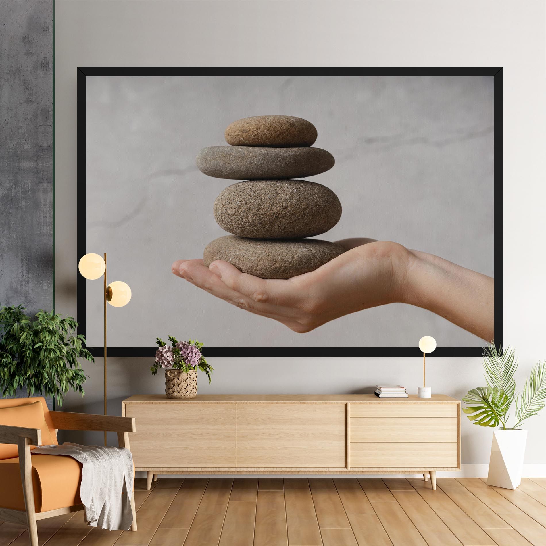 Stones Meditation mockup 9