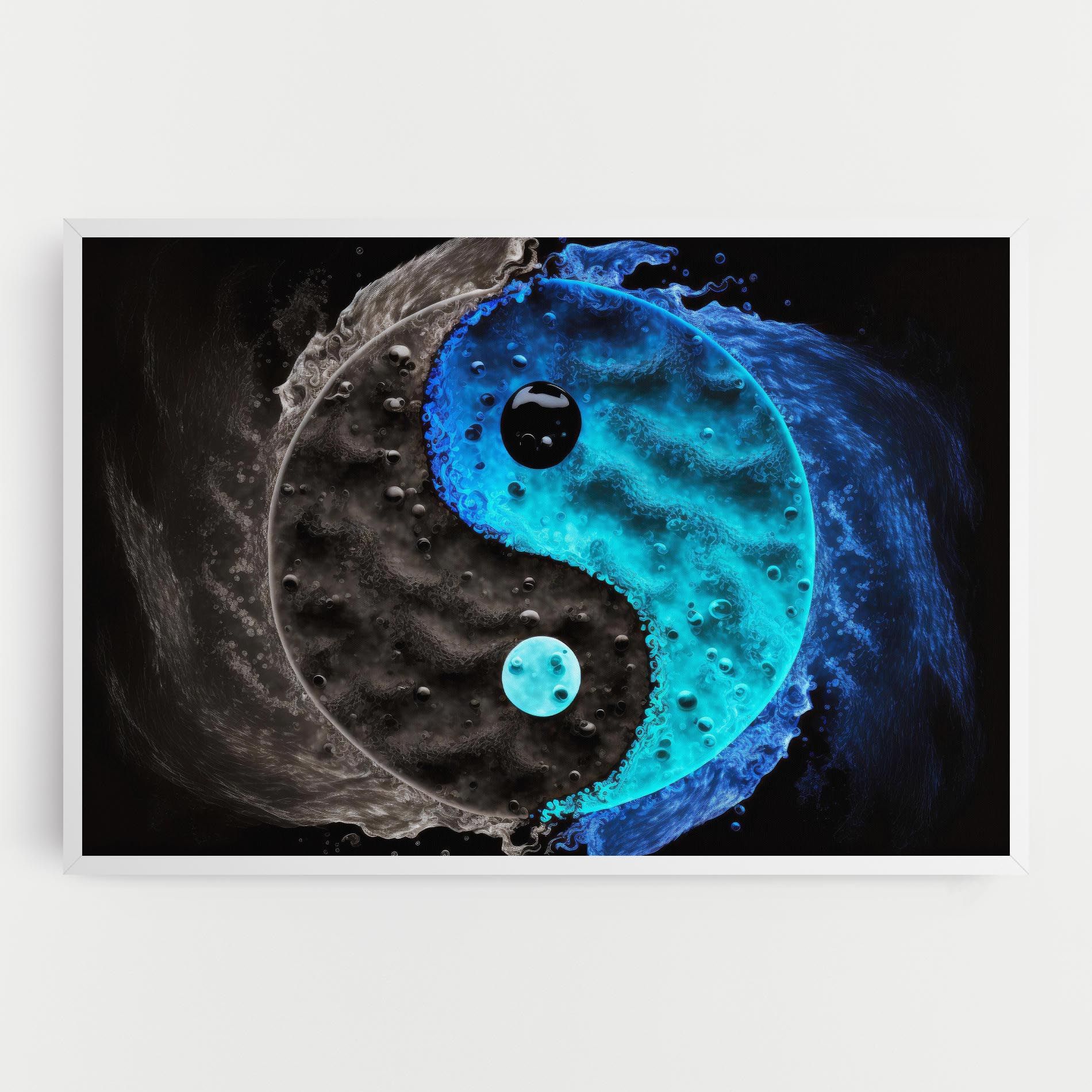 Blue Water Yinyang mockup 0