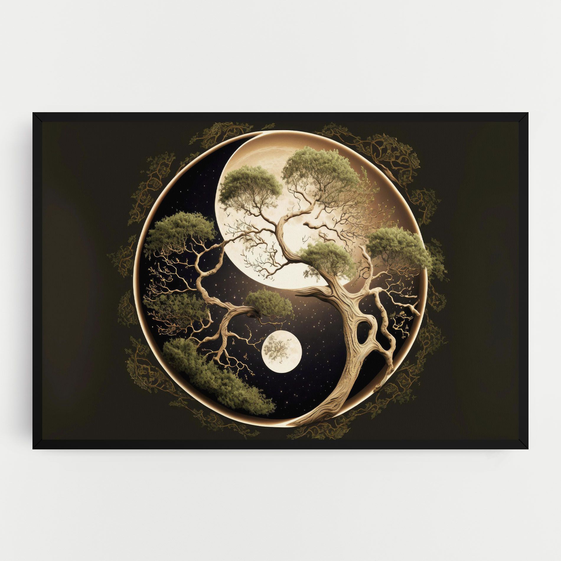 Green Tree Yinyang mockup 0