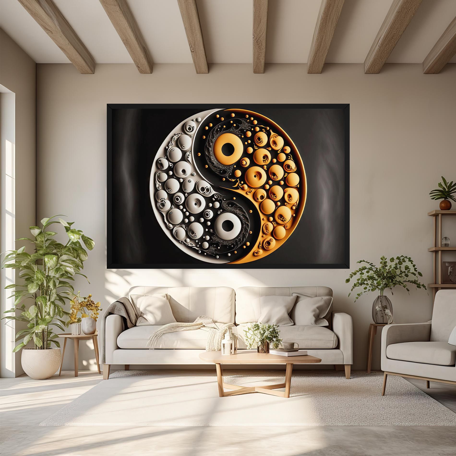 Cream Balls Yinyang mockup 6