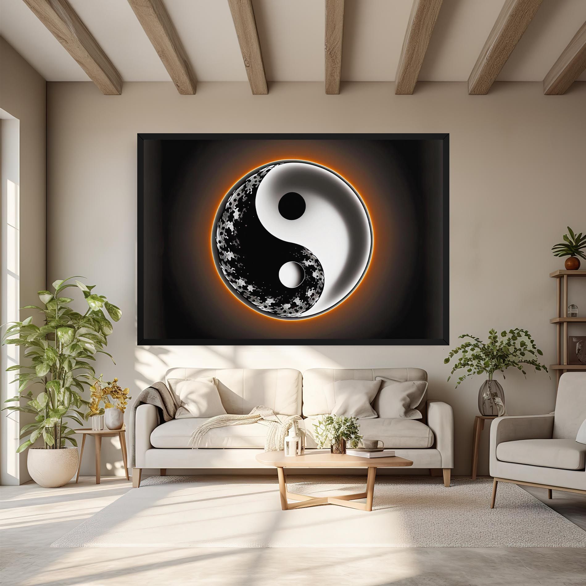 Purple Light Yinyang mockup 6