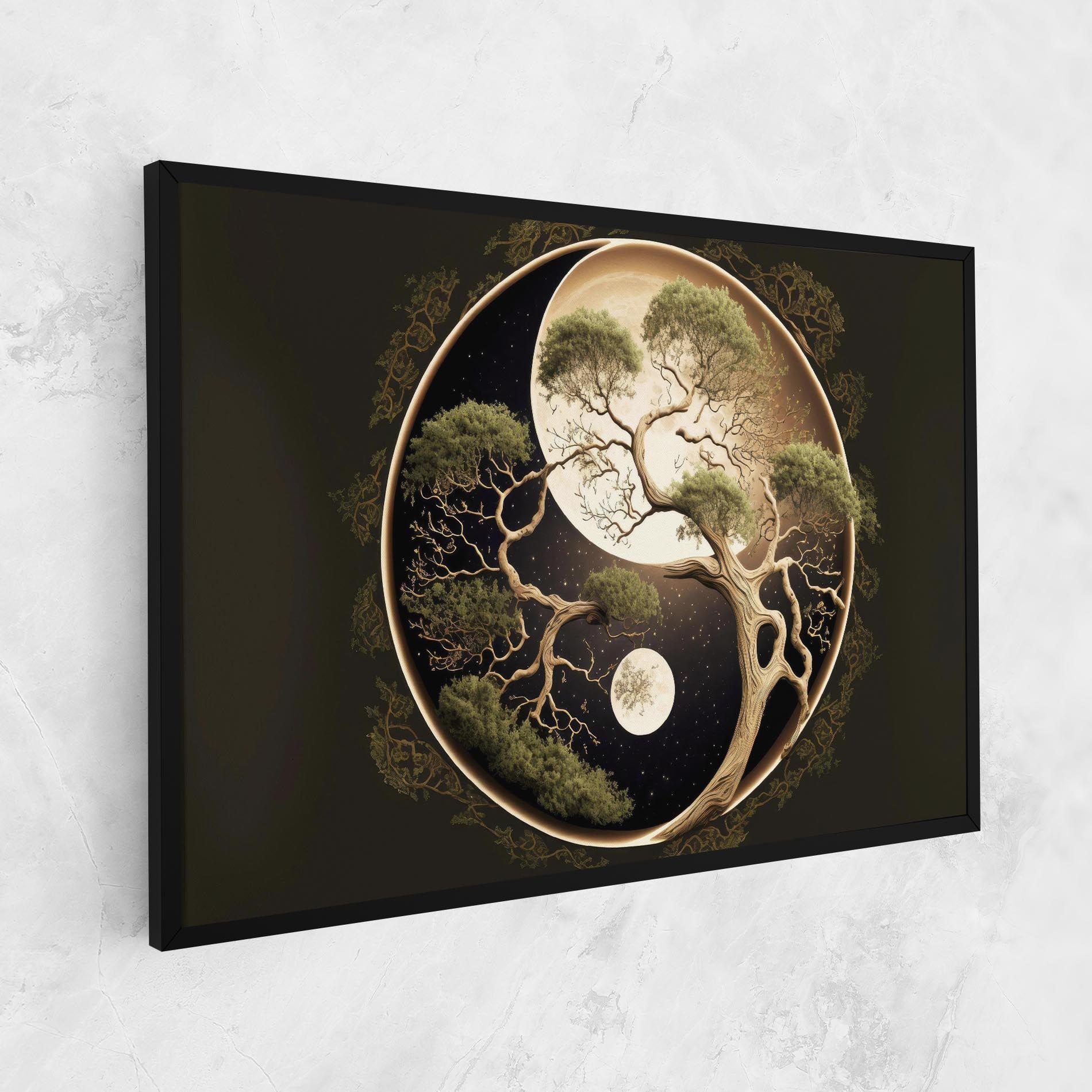 Green Tree Yinyang mockup 1