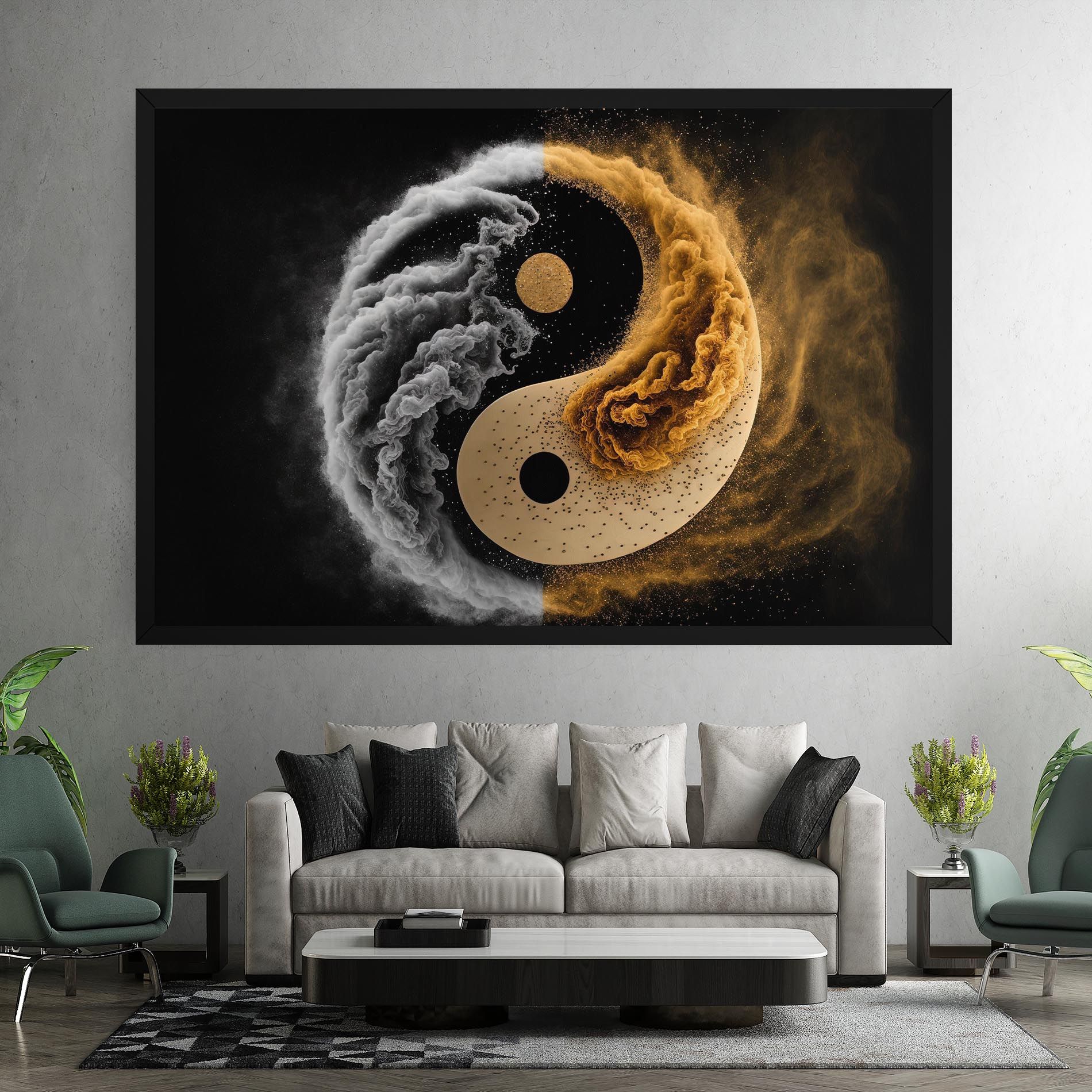 Cream Smoke Yinyang mockup 7