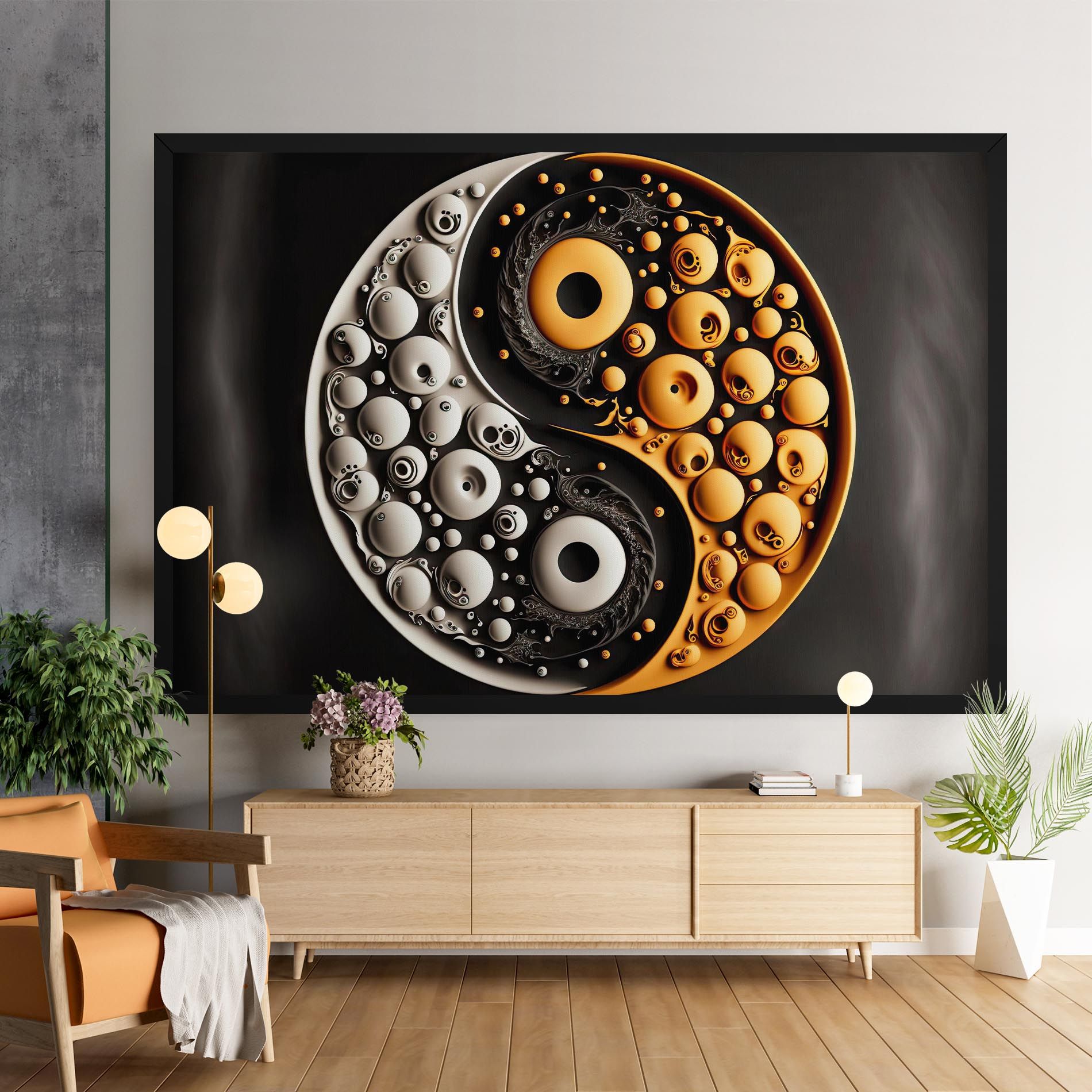 Cream Balls Yinyang mockup 9