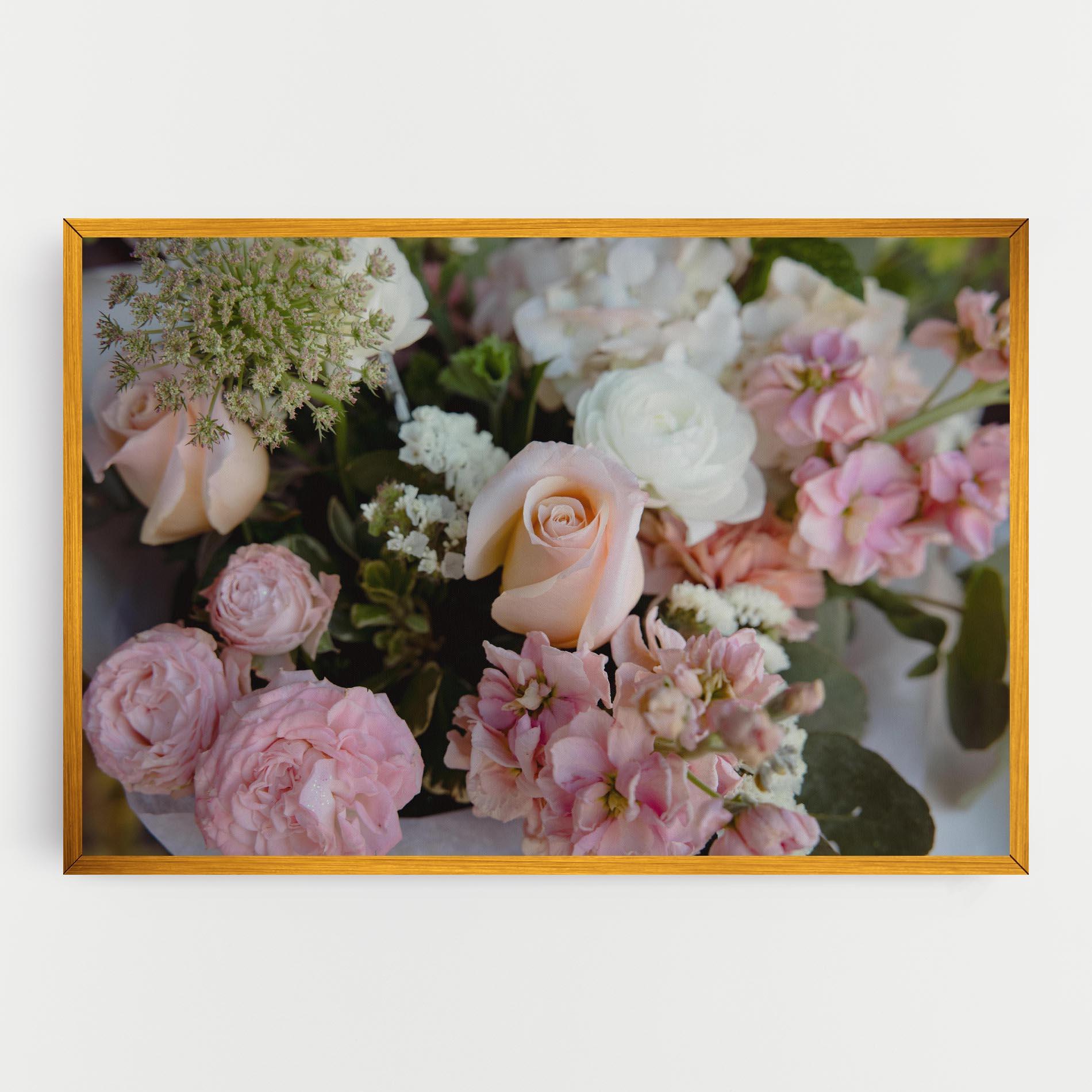 Картина на платно Beautiful Pink Pastel mockup 0