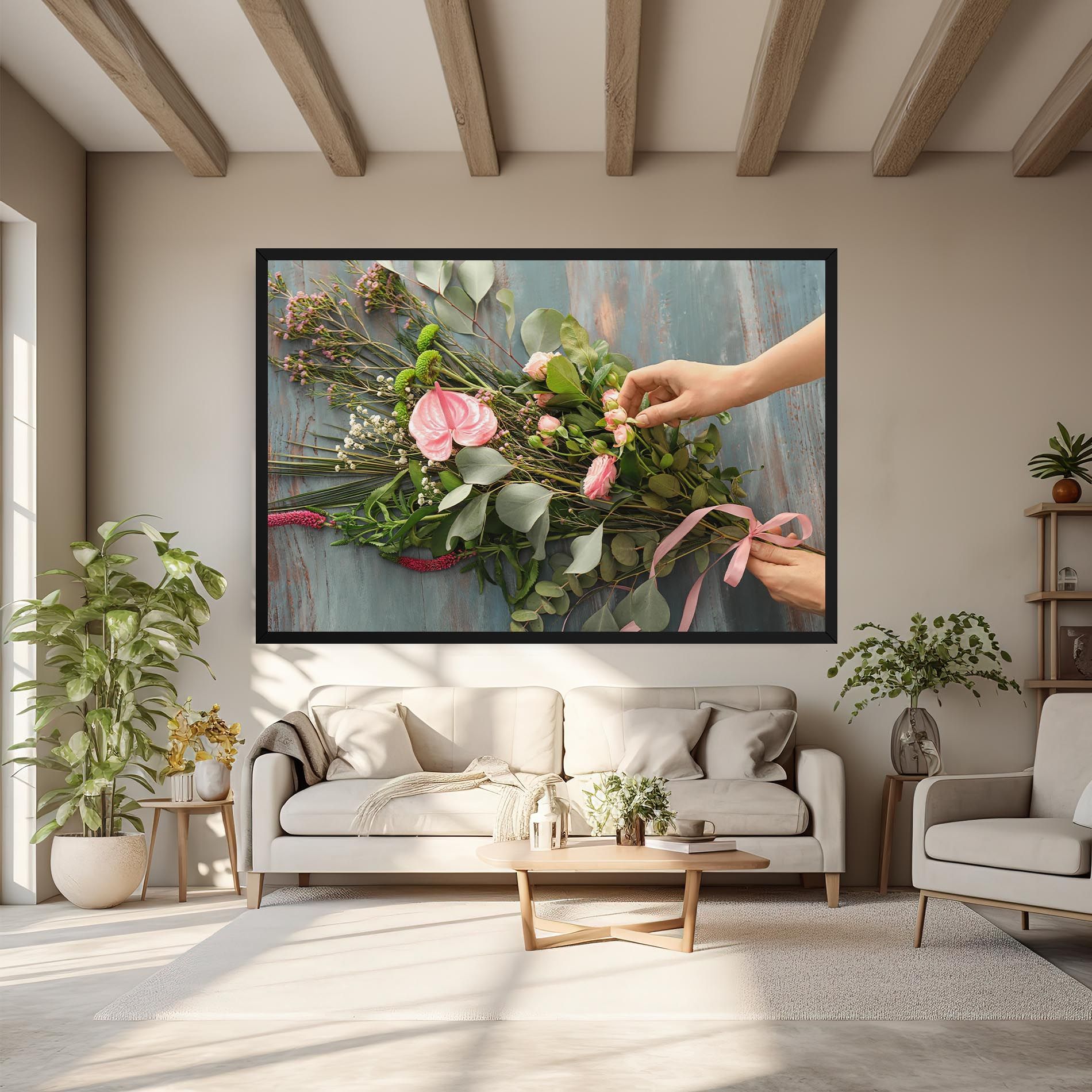 Preparing Bouquet mockup 6