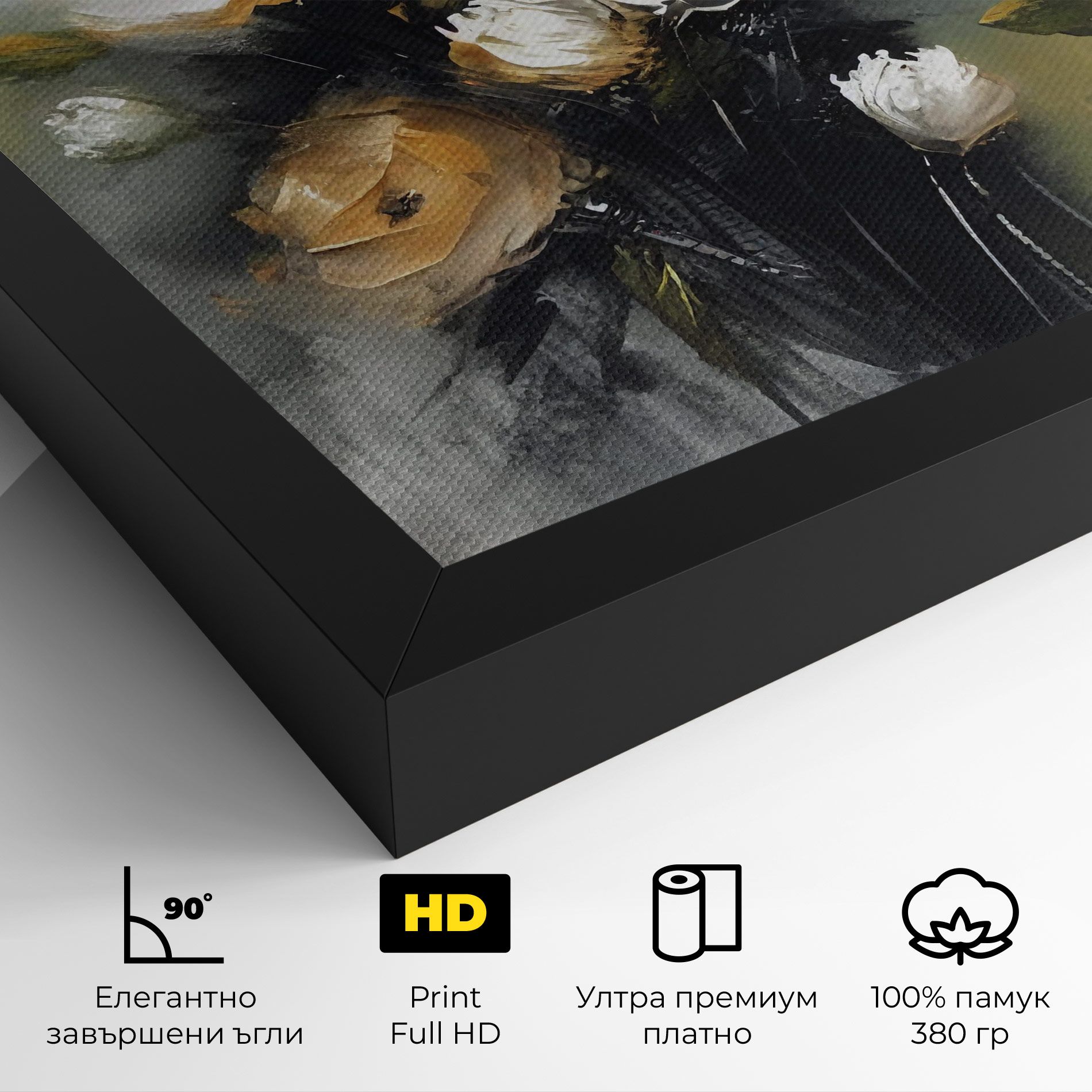 Bouquet Painting mockup 4