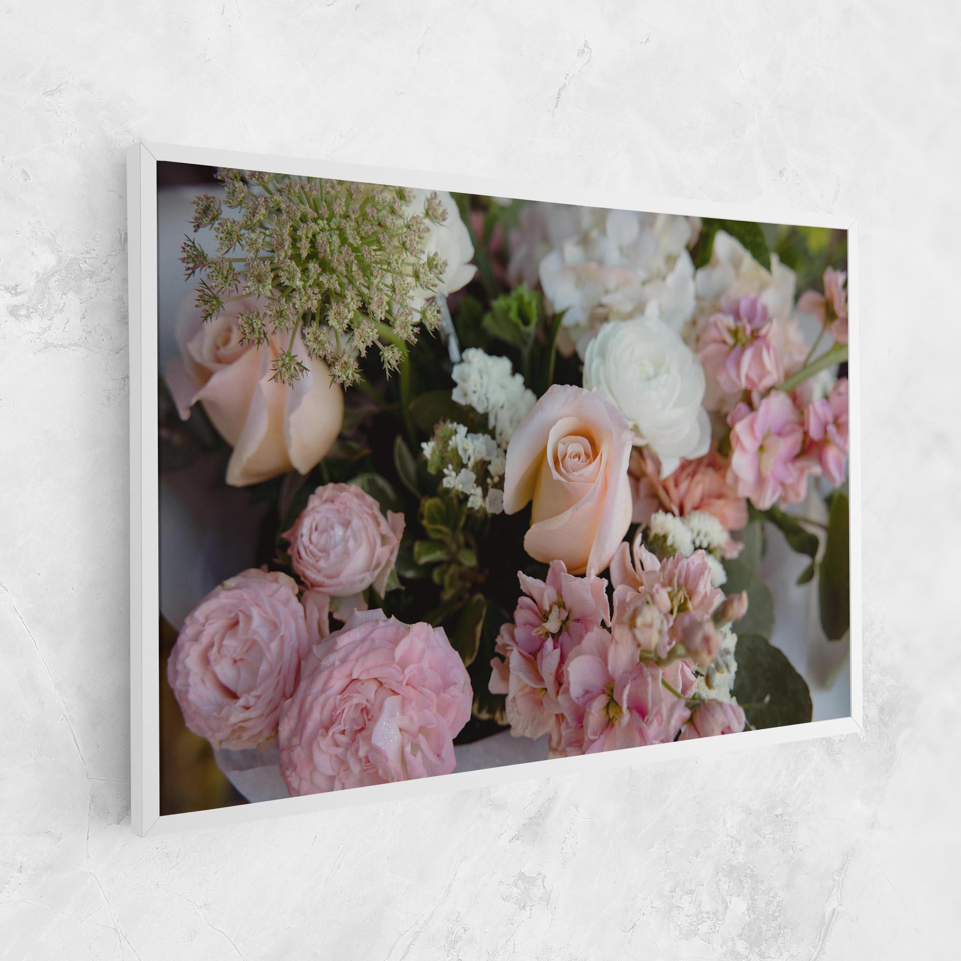 Картина на платно Beautiful Pink Pastel mockup 1