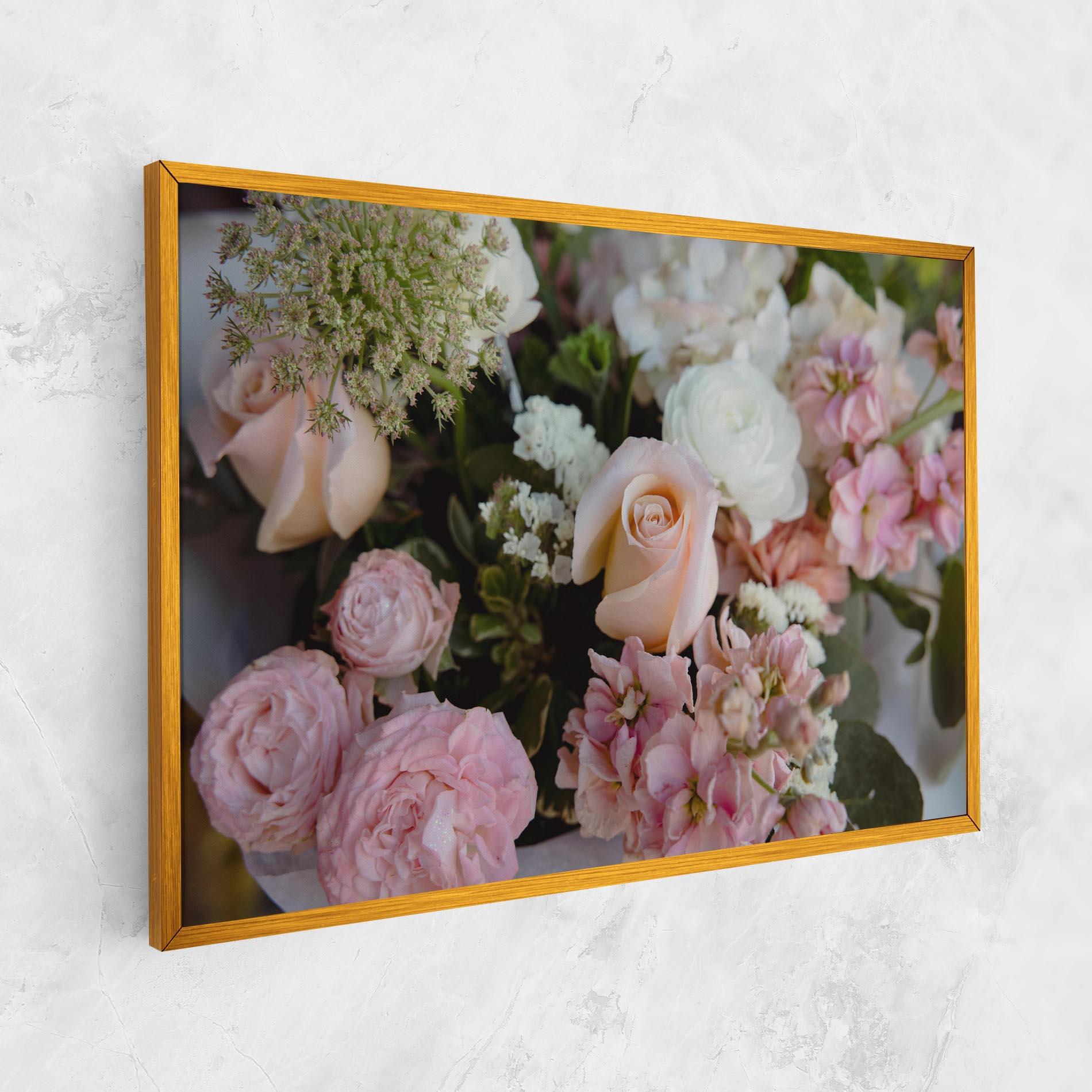 Картина на платно Beautiful Pink Pastel mockup 1