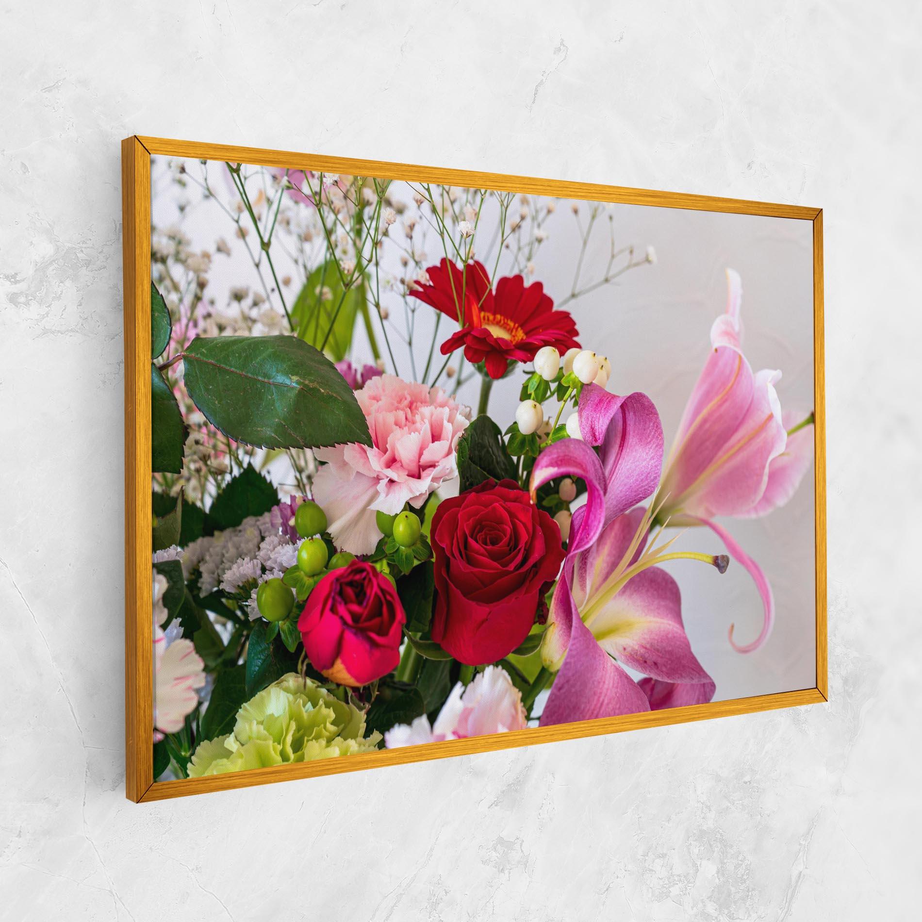 Картина на платно Bouquet mockup 1