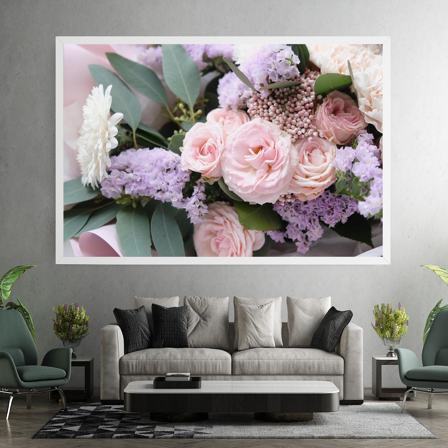 Beautiful Pink Roses mockup 7
