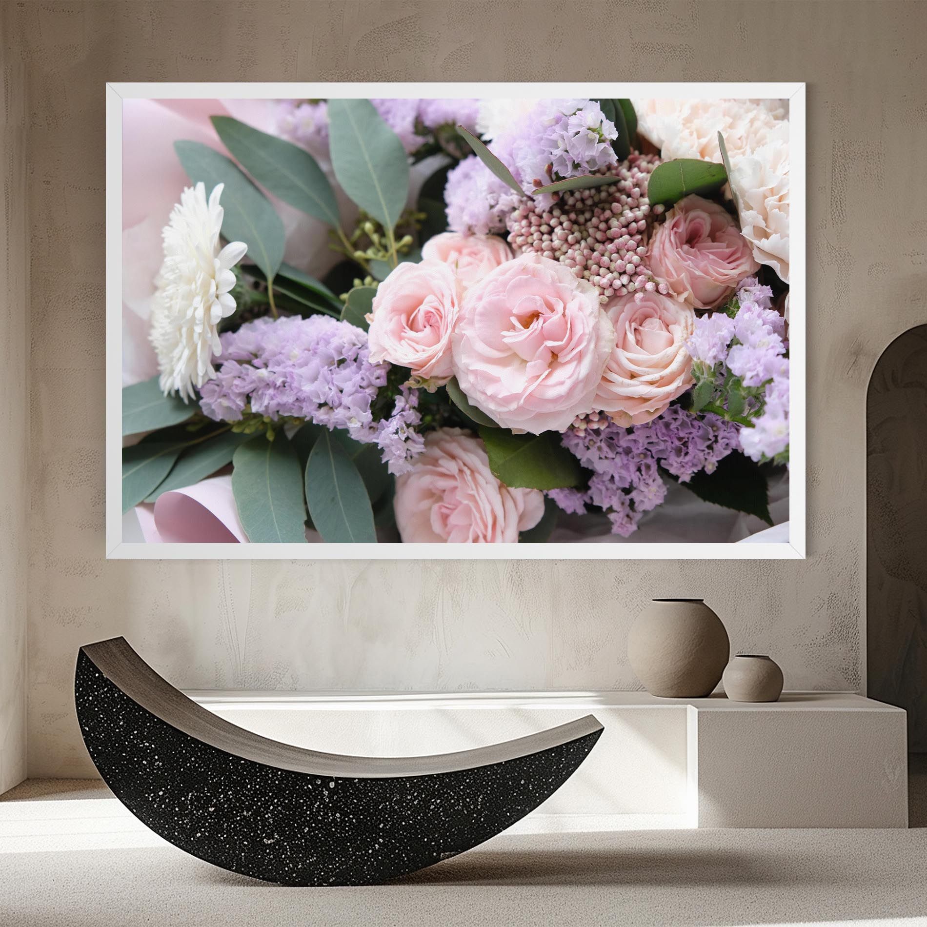 Beautiful Pink Roses mockup 8