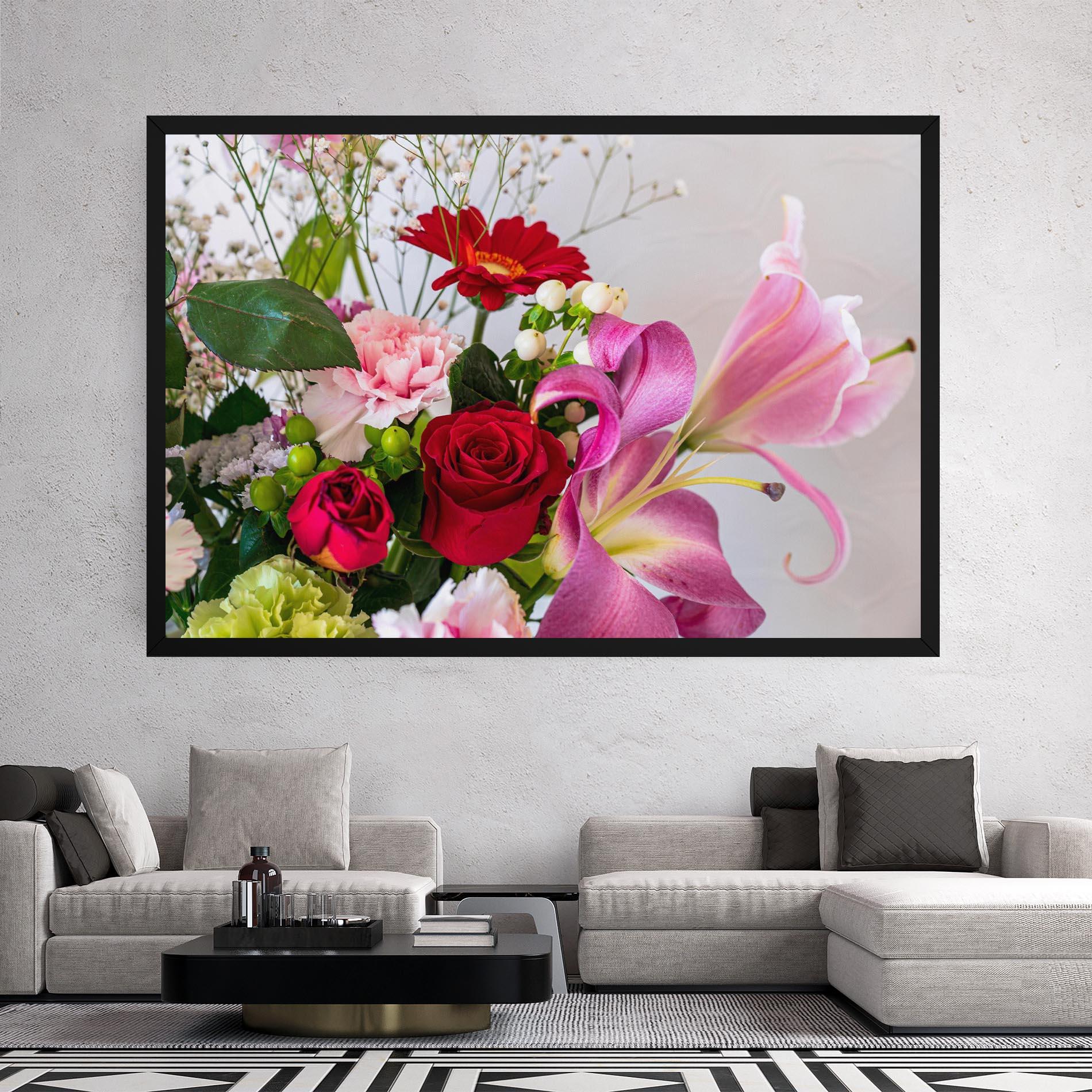 Картина на платно Bouquet mockup 2