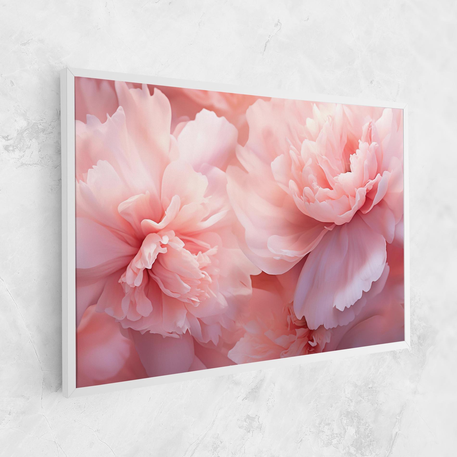 Картина на платно Close Up Dreamy Peony mockup 1