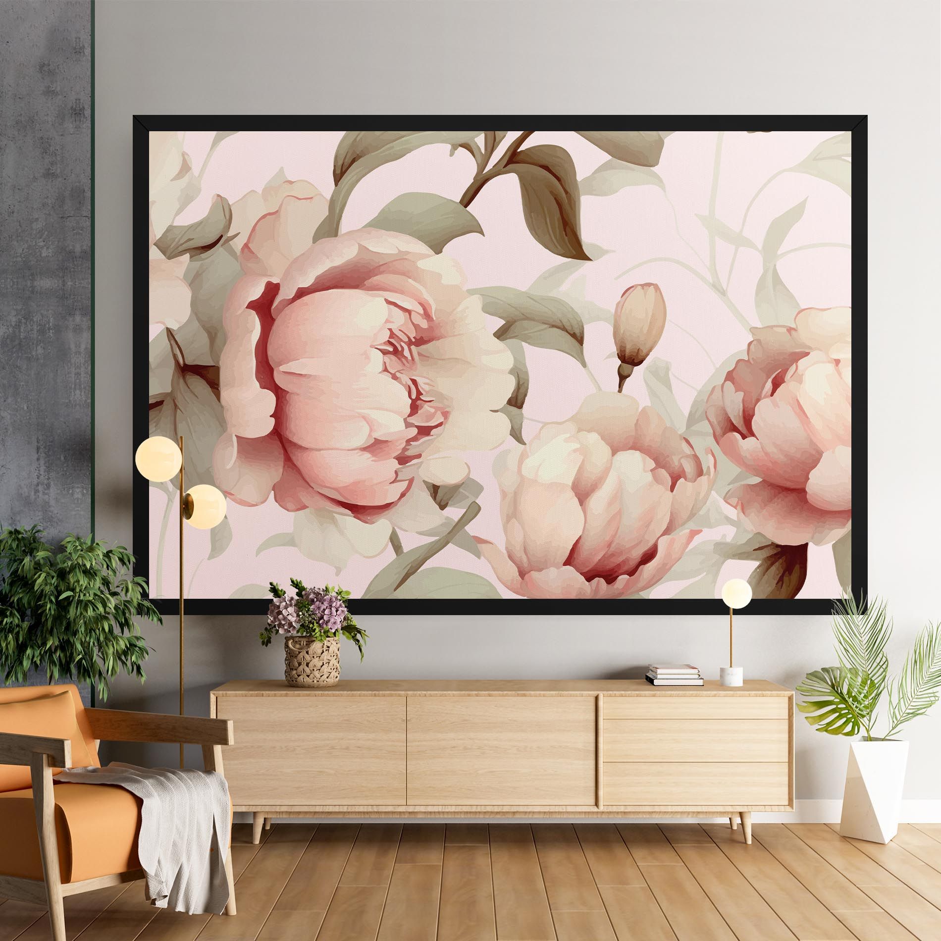 Pink Pretty Peony mockup 9