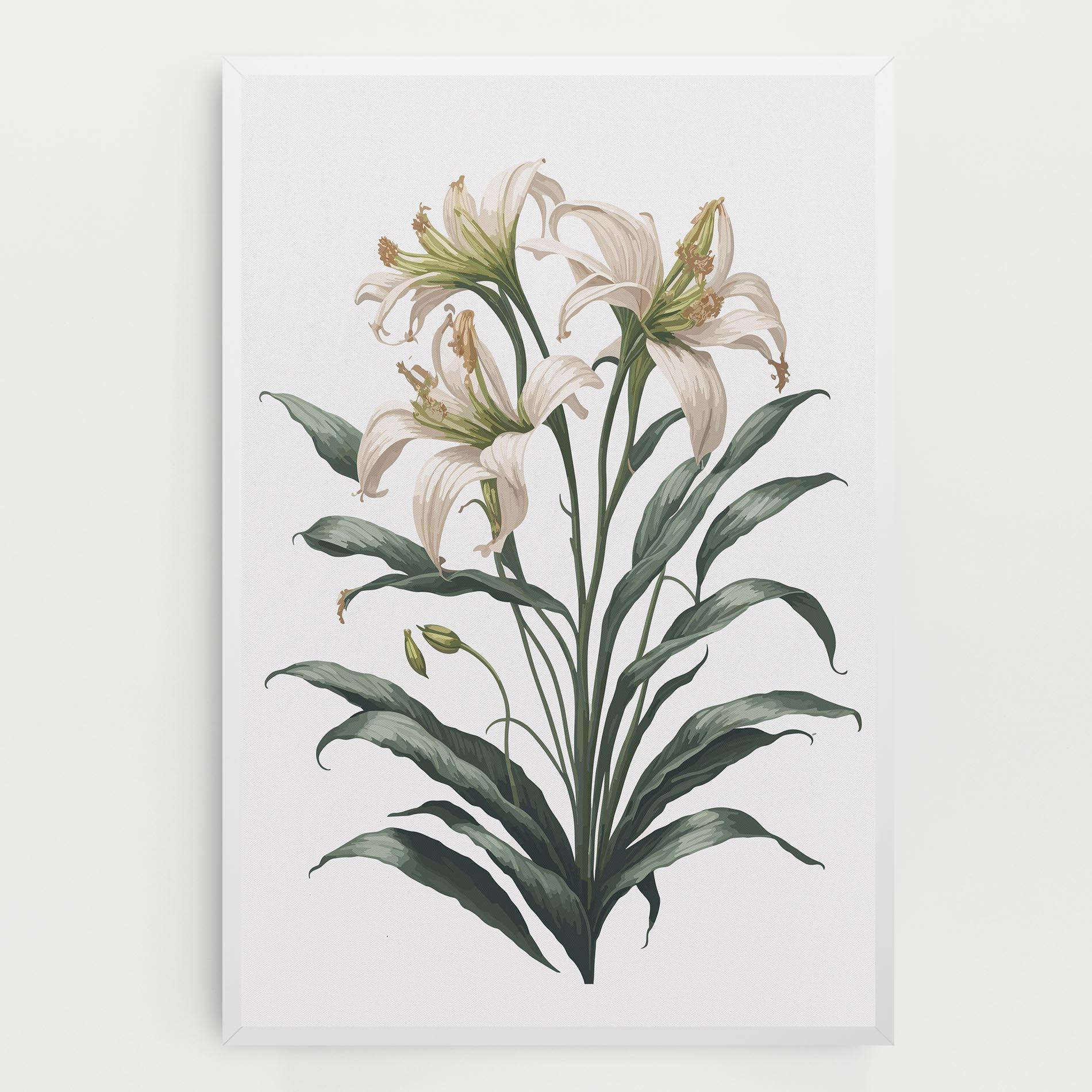 Картина на платно Columbia Lily mockup 0