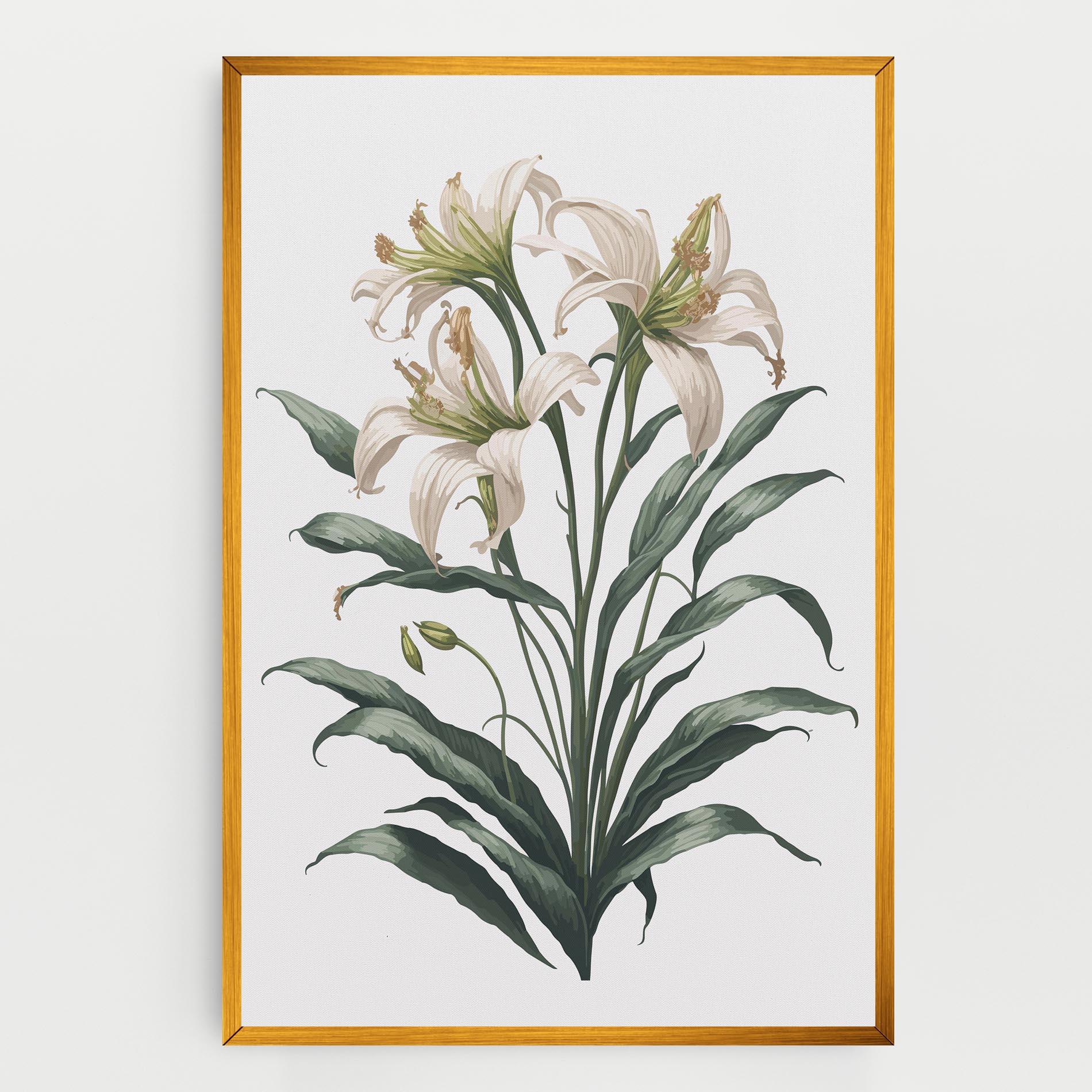Картина на платно Columbia Lily mockup 0