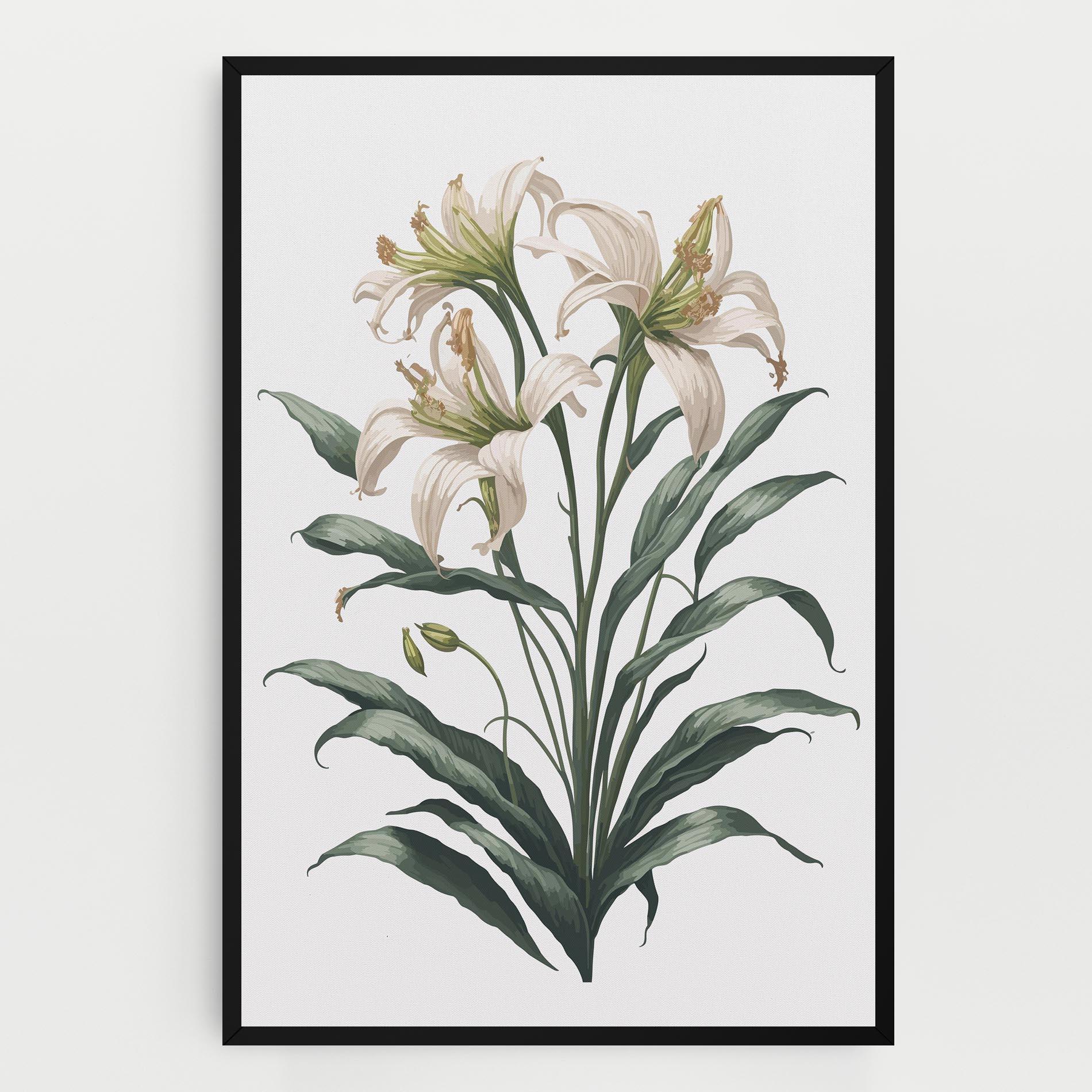 Картина на платно Columbia Lily mockup 0