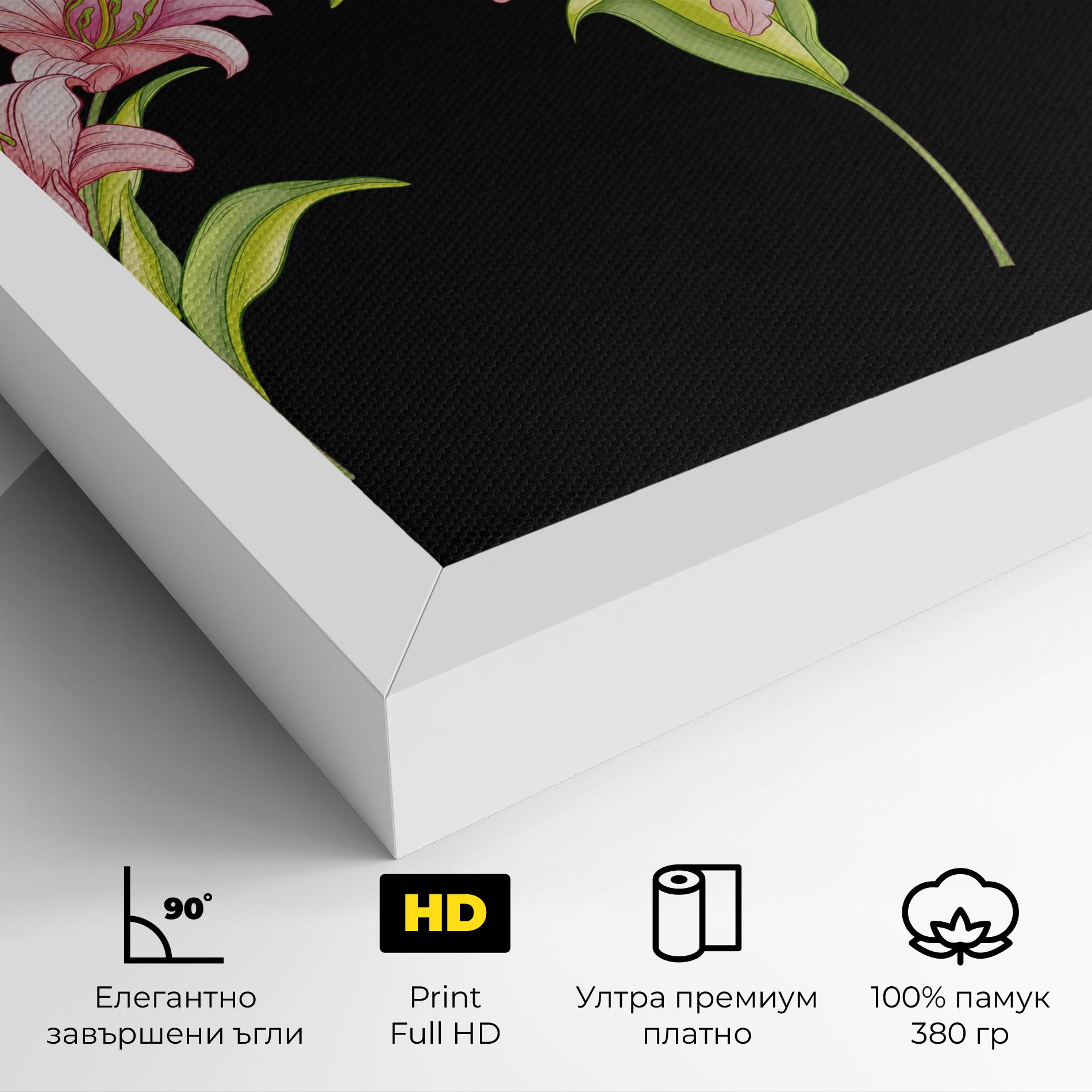 Картина на платно Lily Set mockup 4