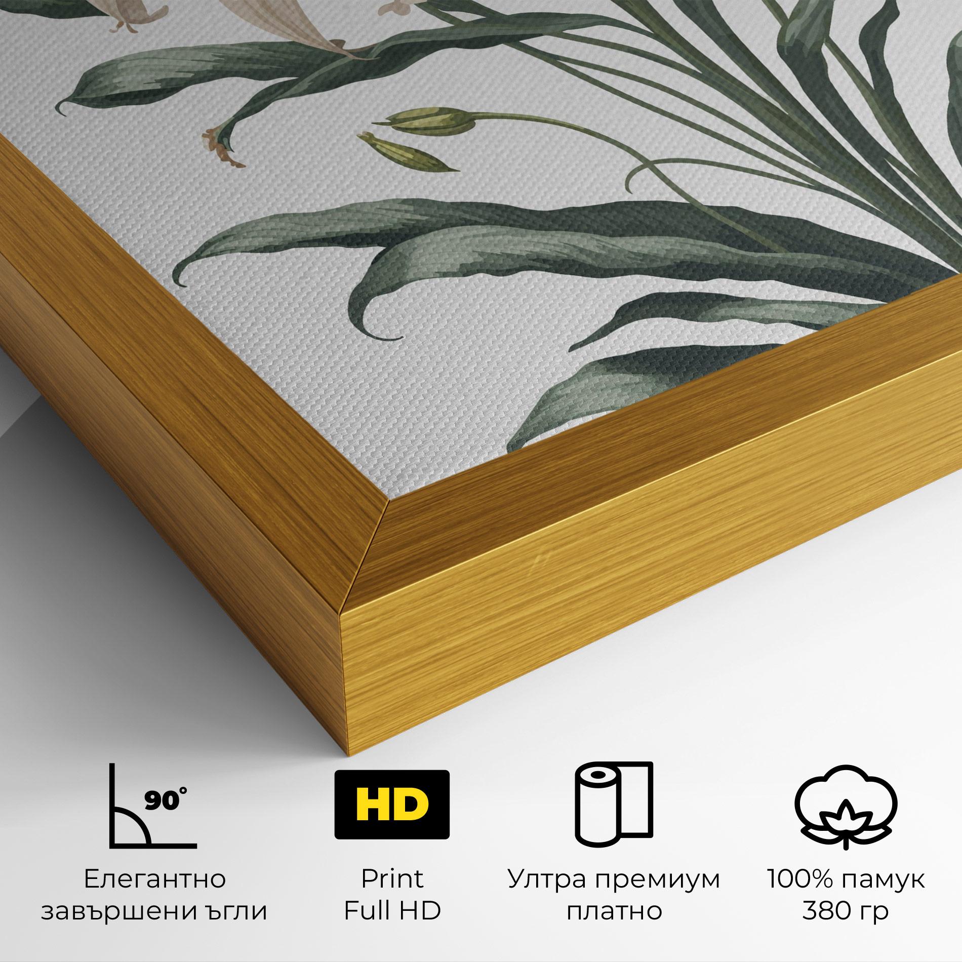 Картина на платно Columbia Lily mockup 4