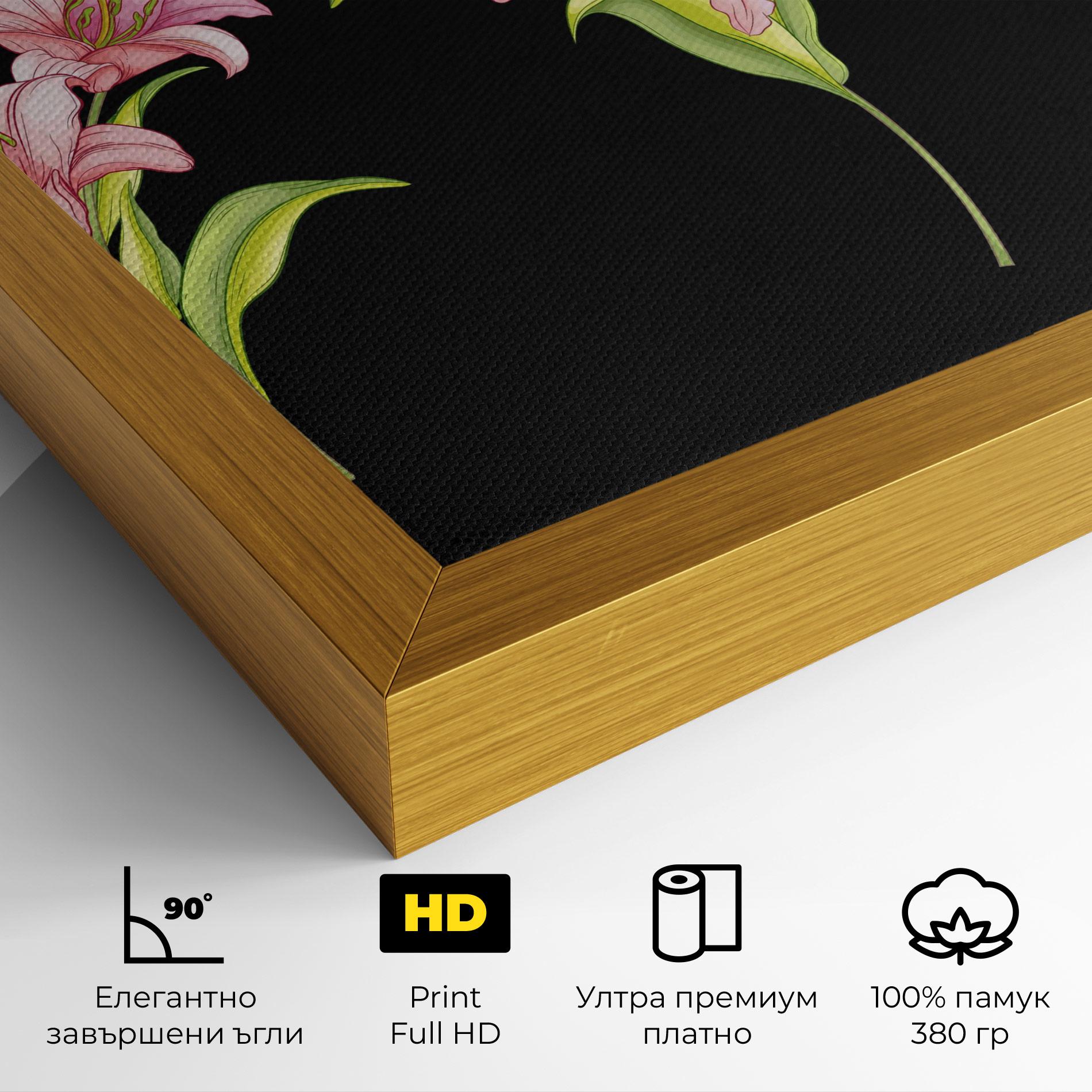 Картина на платно Lily Set mockup 4