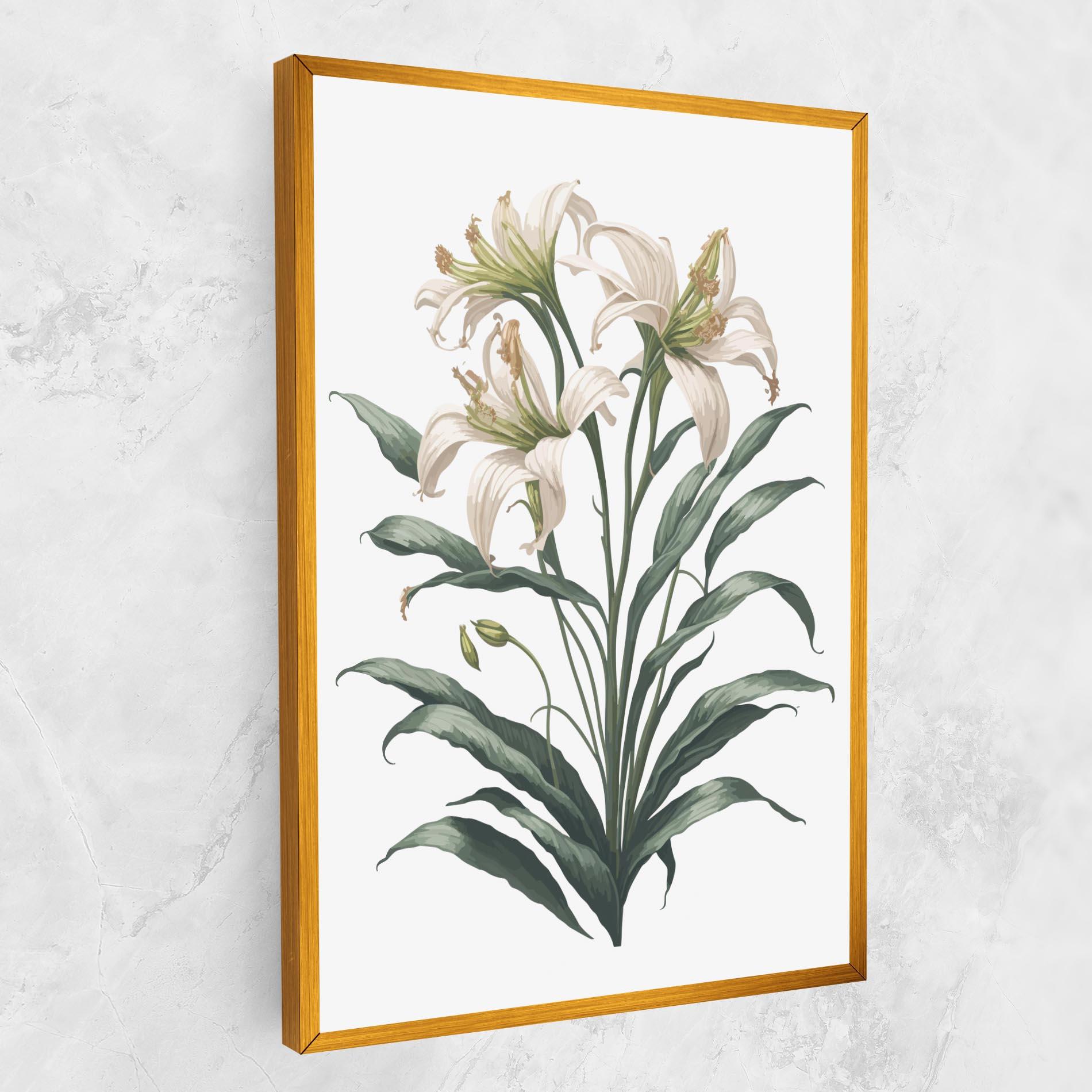 Картина на платно Columbia Lily mockup 1