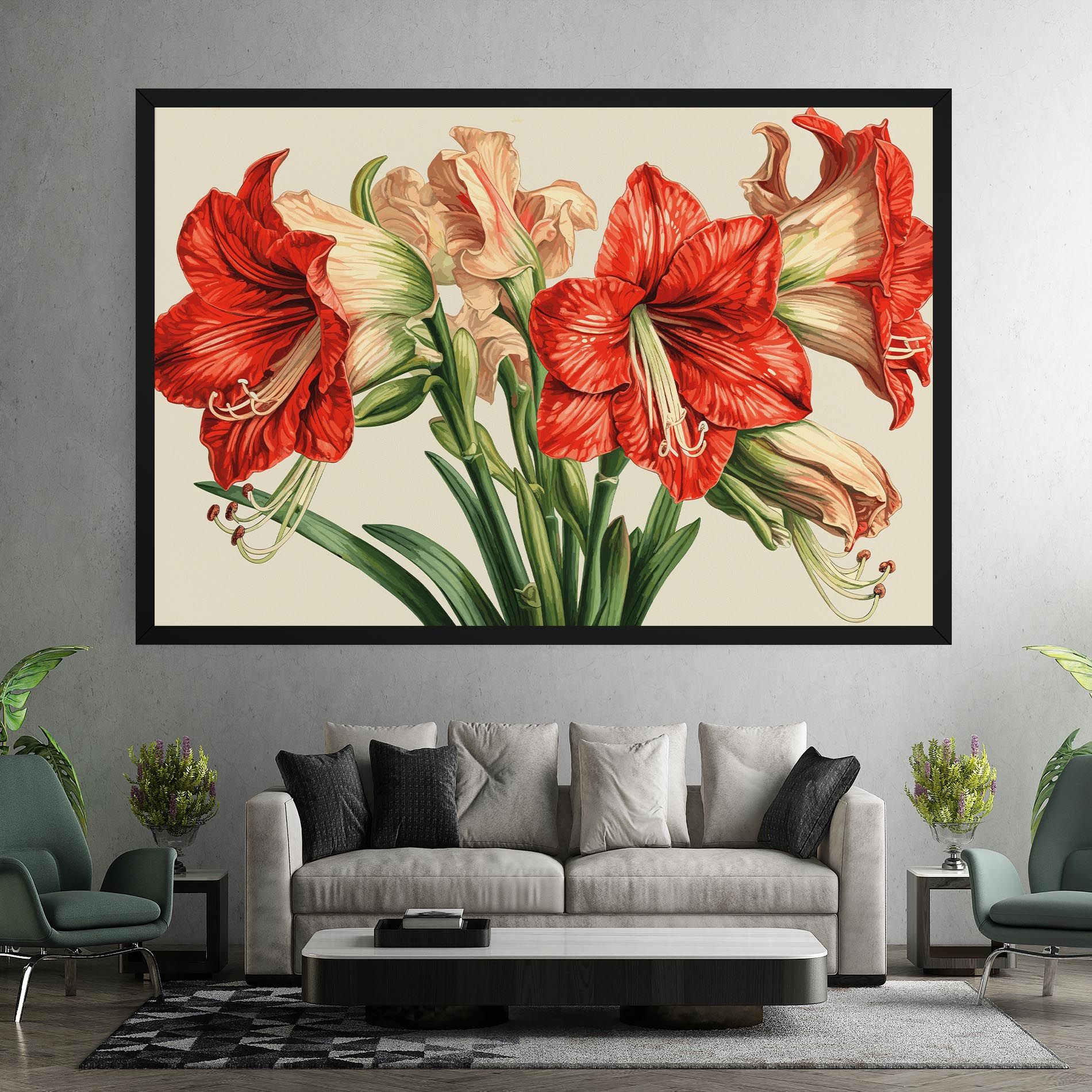 Orange Cream Lily mockup 7