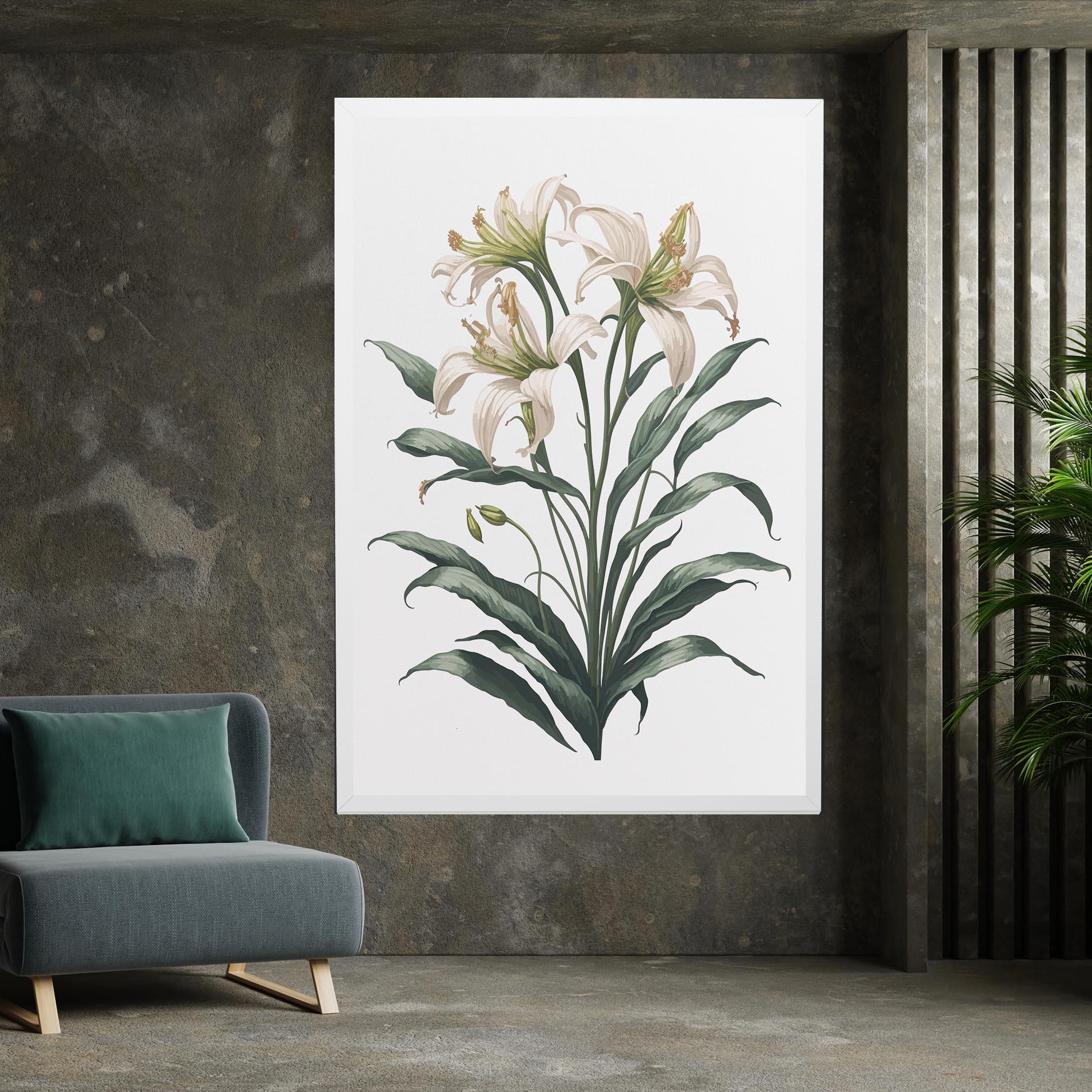 Картина на платно Columbia Lily mockup 7