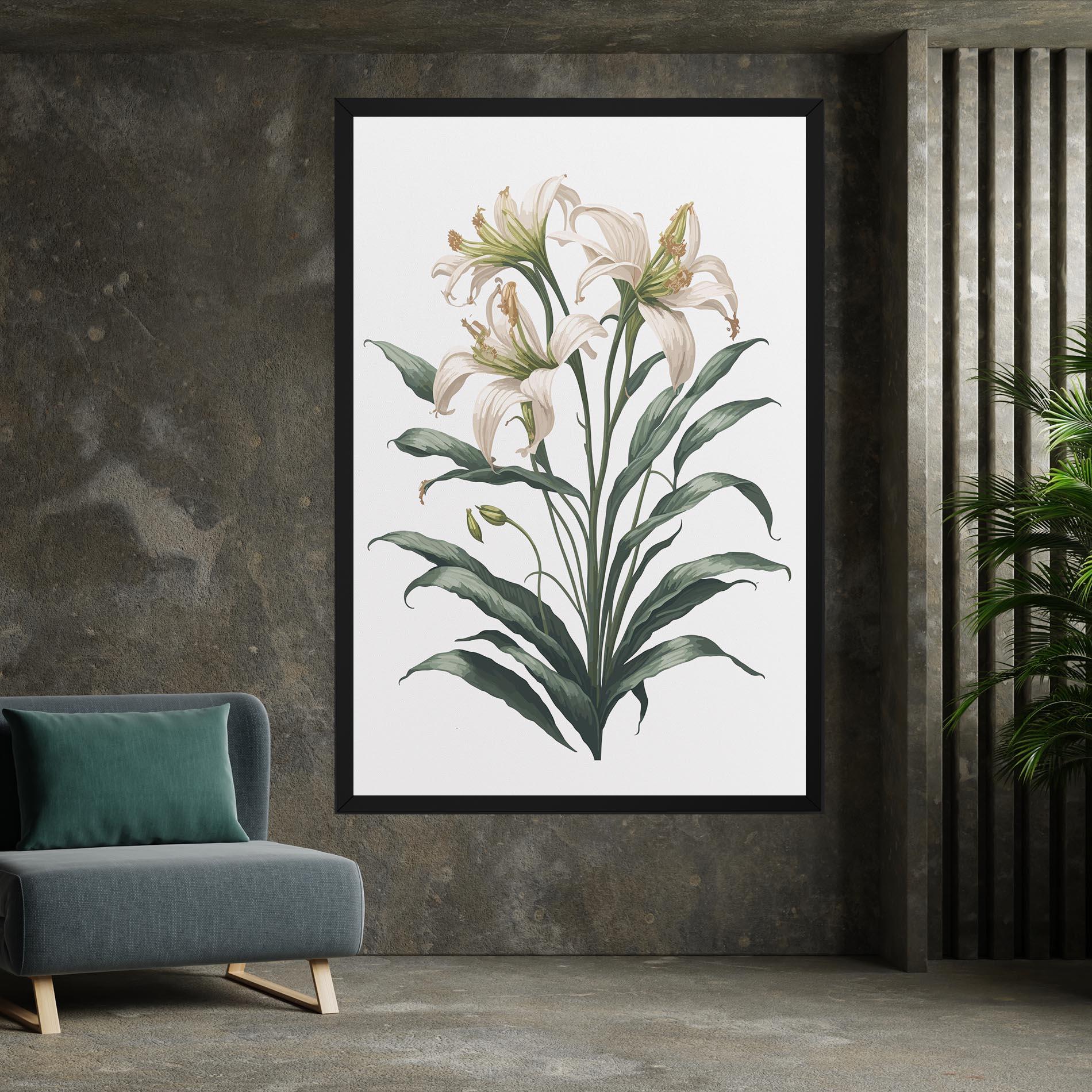Картина на платно Columbia Lily mockup 7