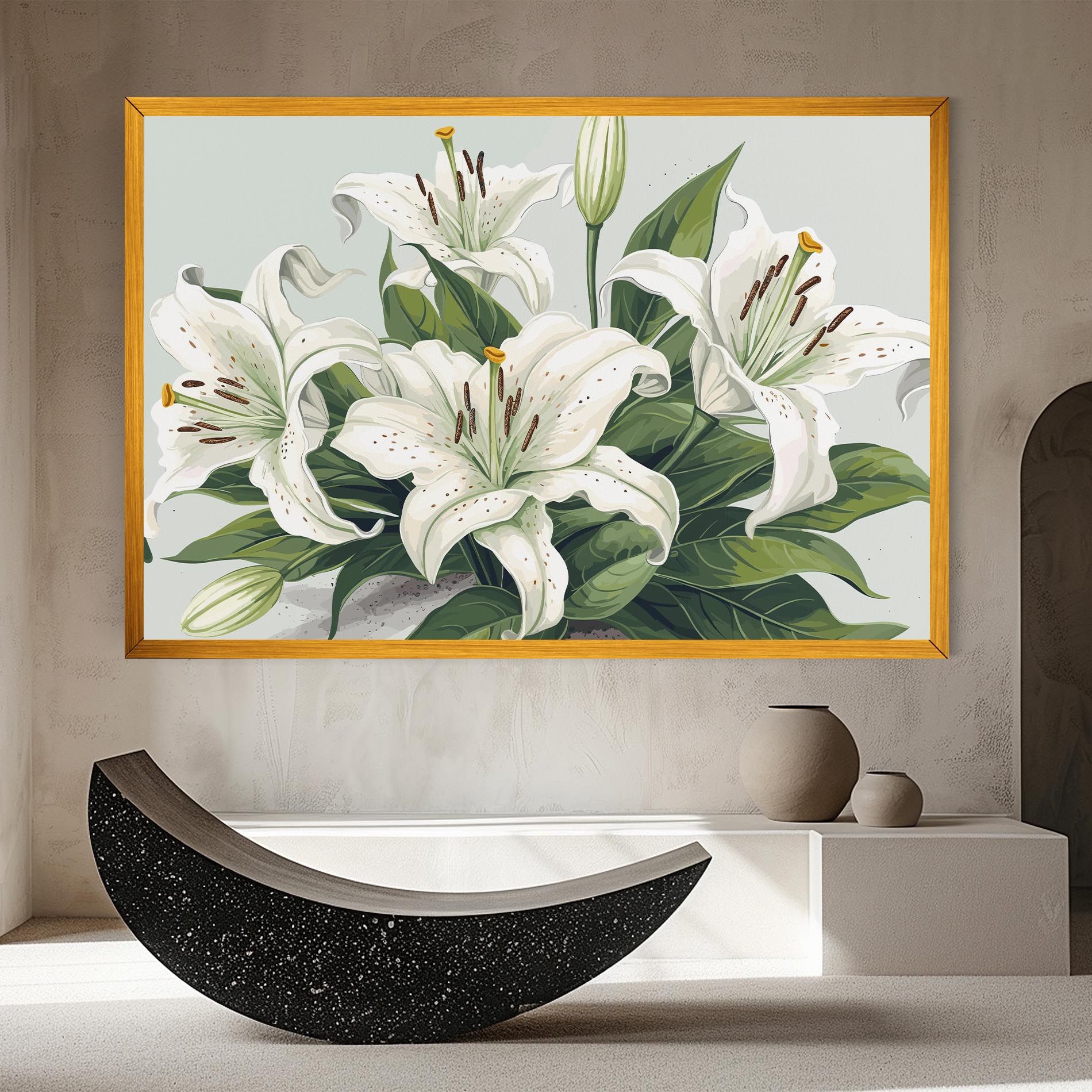 Light Lily Art mockup 8