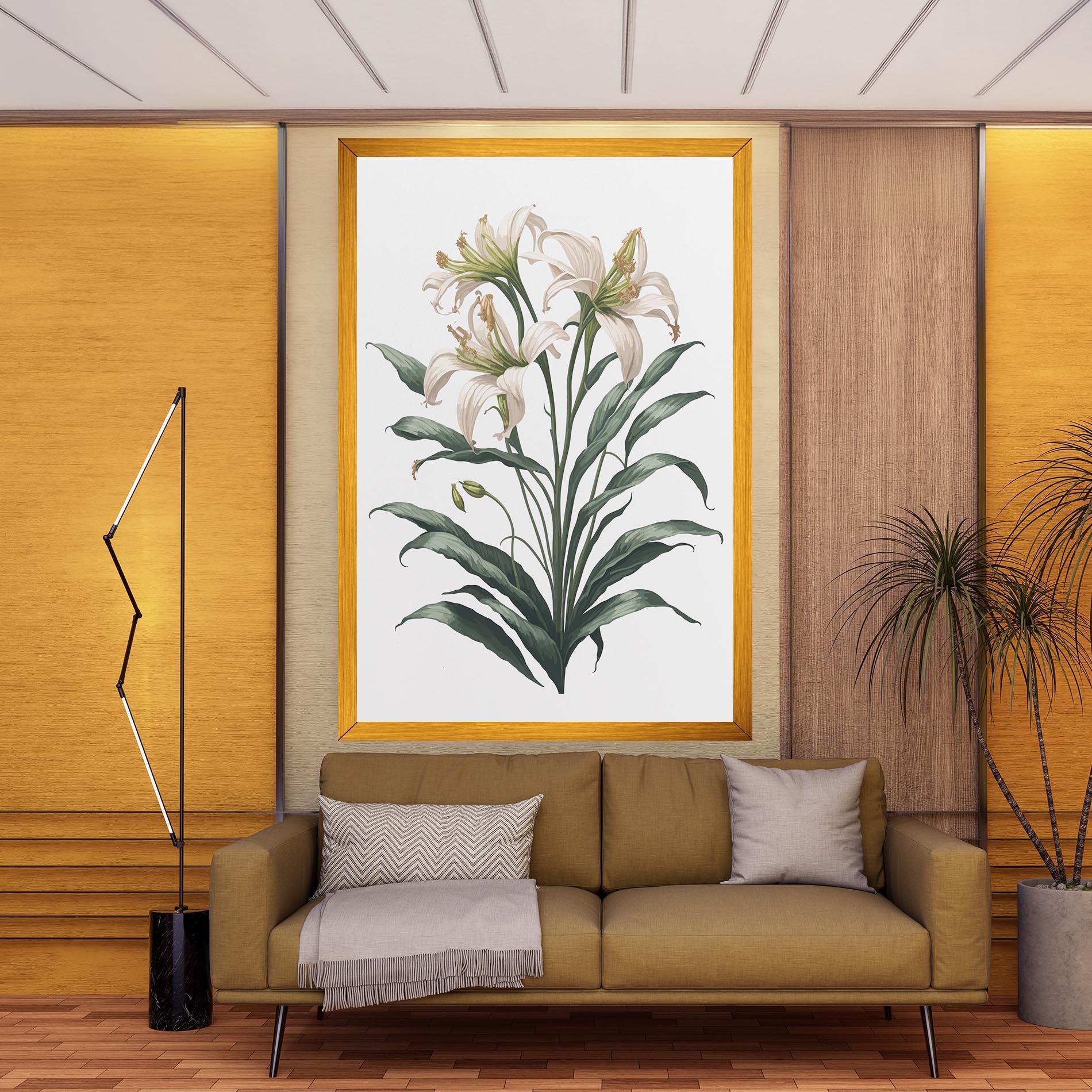 Картина на платно Columbia Lily mockup 9