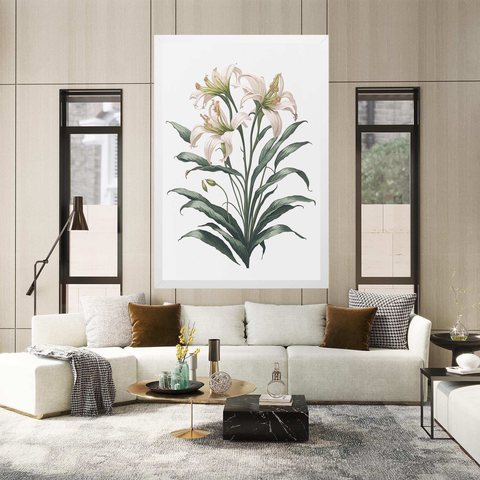 Картина на платно Columbia Lily mockup 2