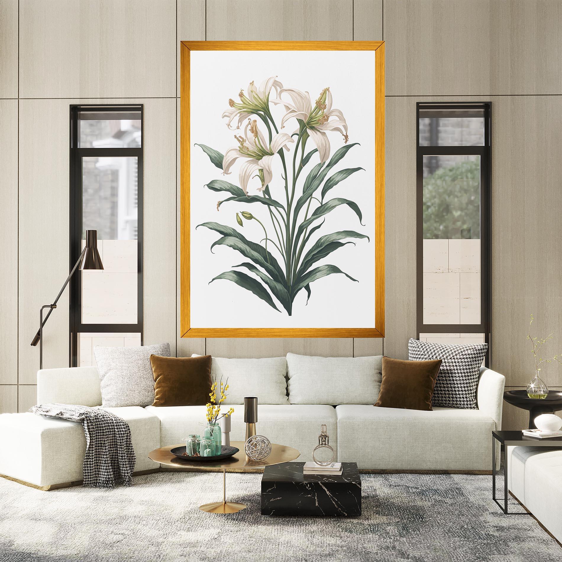 Картина на платно Columbia Lily mockup 2