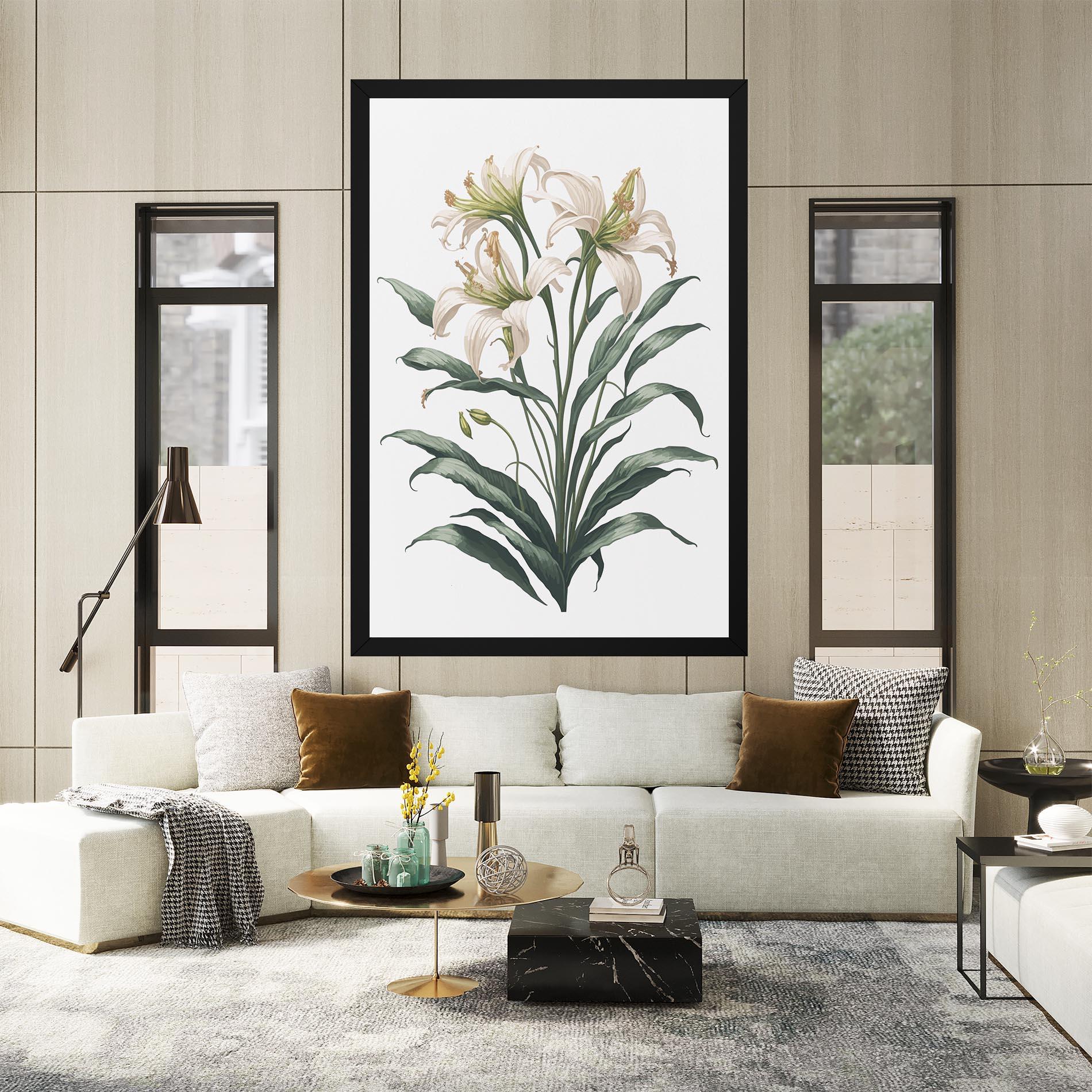 Картина на платно Columbia Lily mockup 2