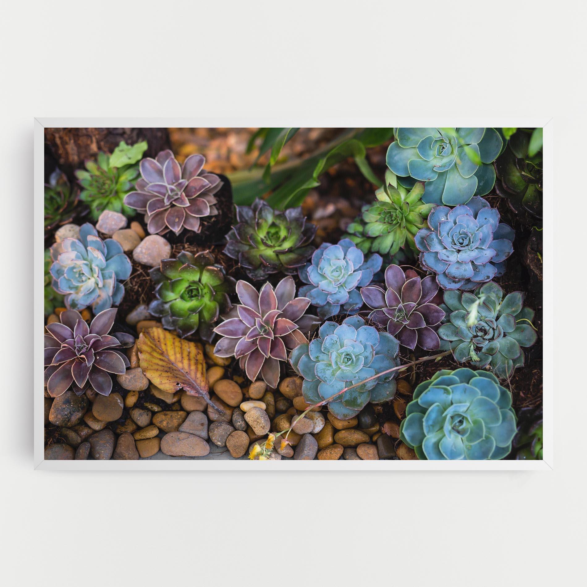 Картина на платно Colorful Flowers mockup 0