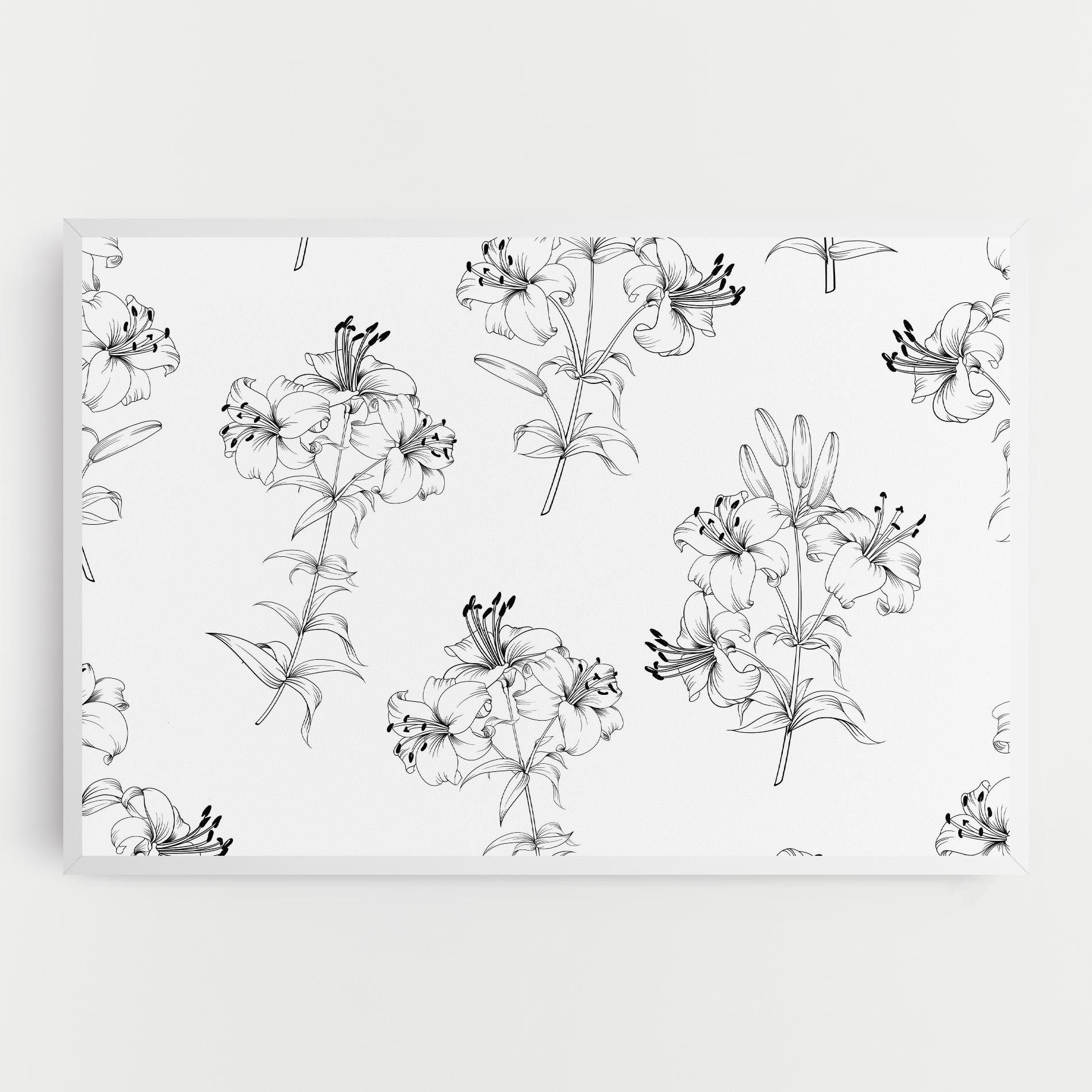 Flower Pattern mockup 0