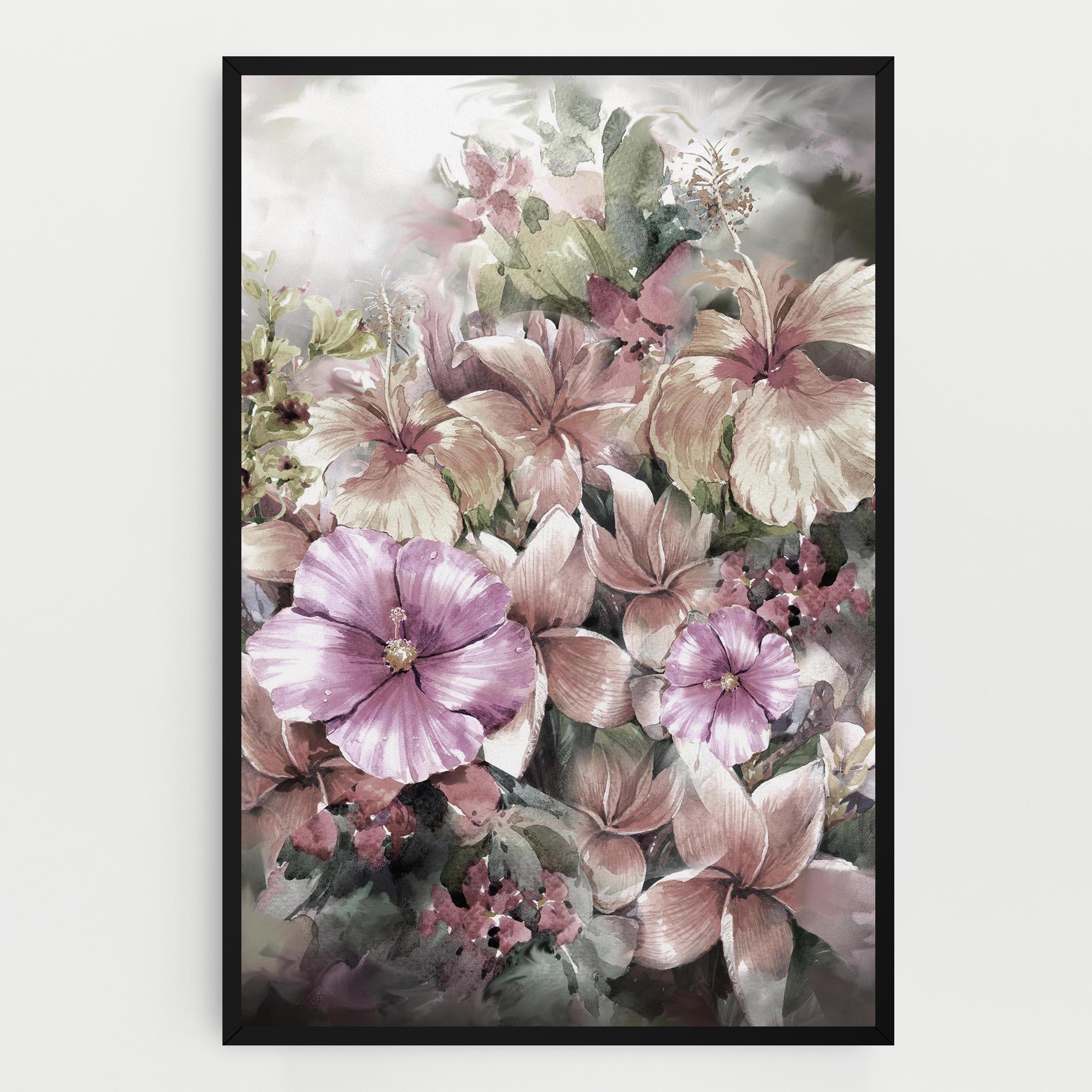 Картина на платно Contrastul De Flori mockup 0