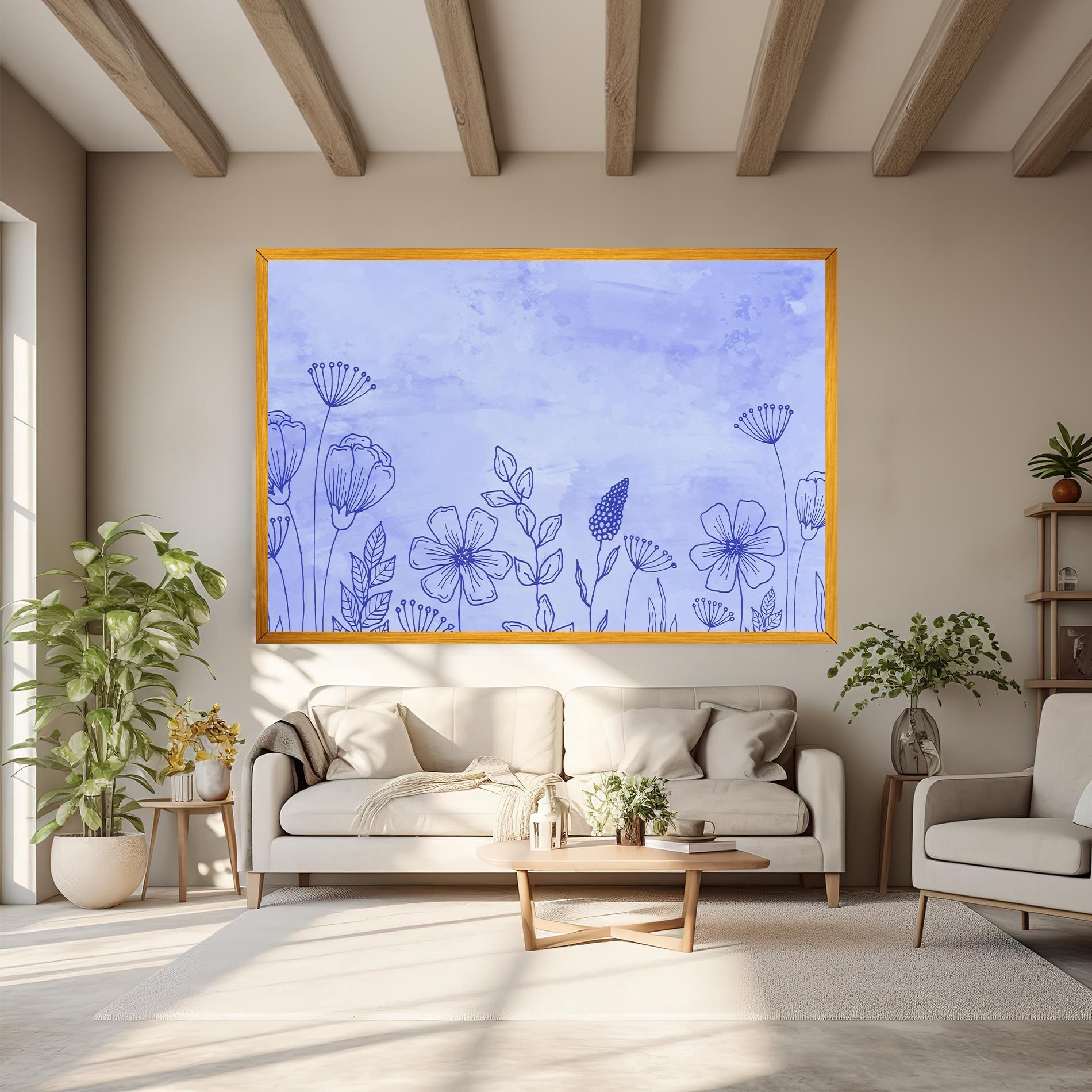 Blue Line Plant mockup 6