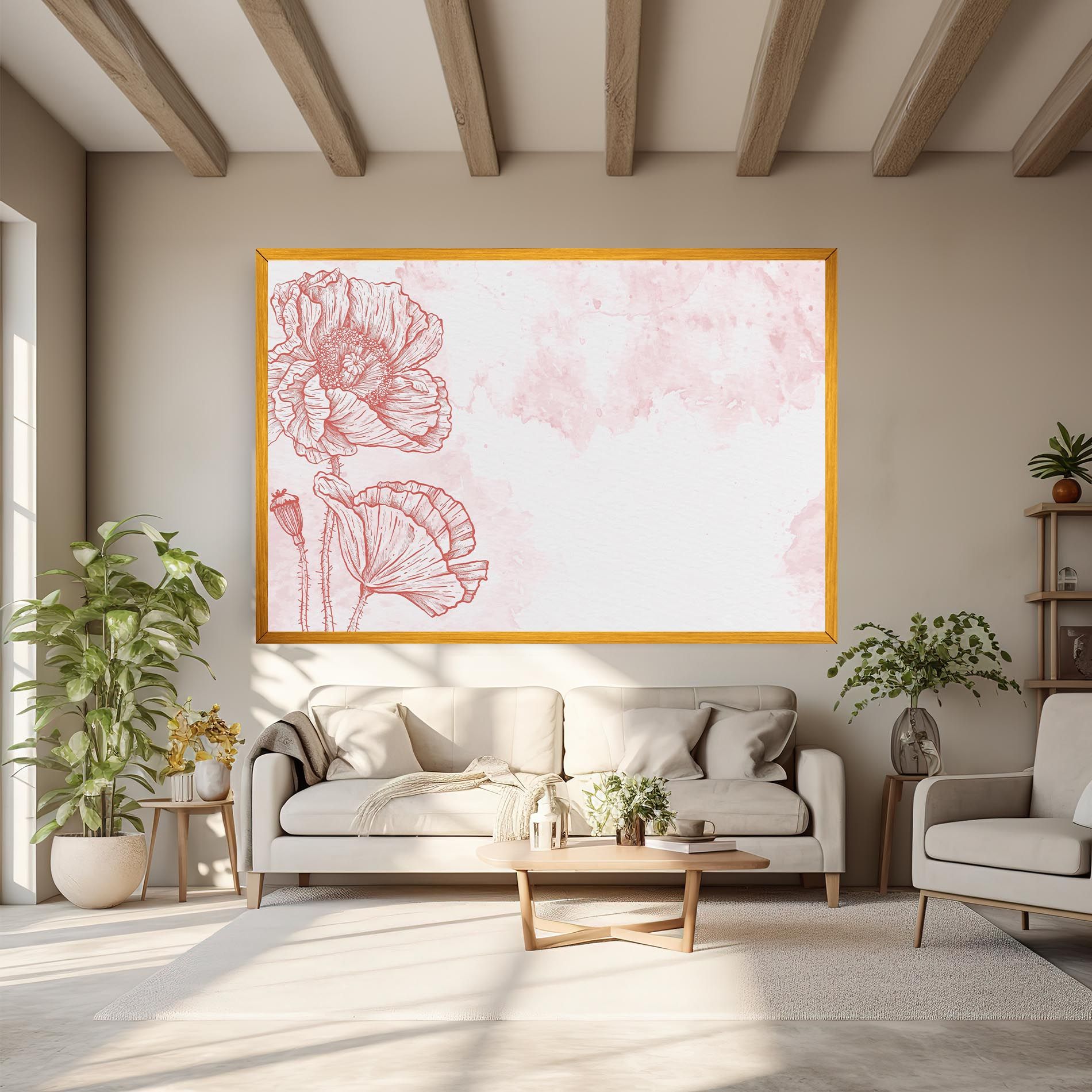 Red Poppy Line mockup 6