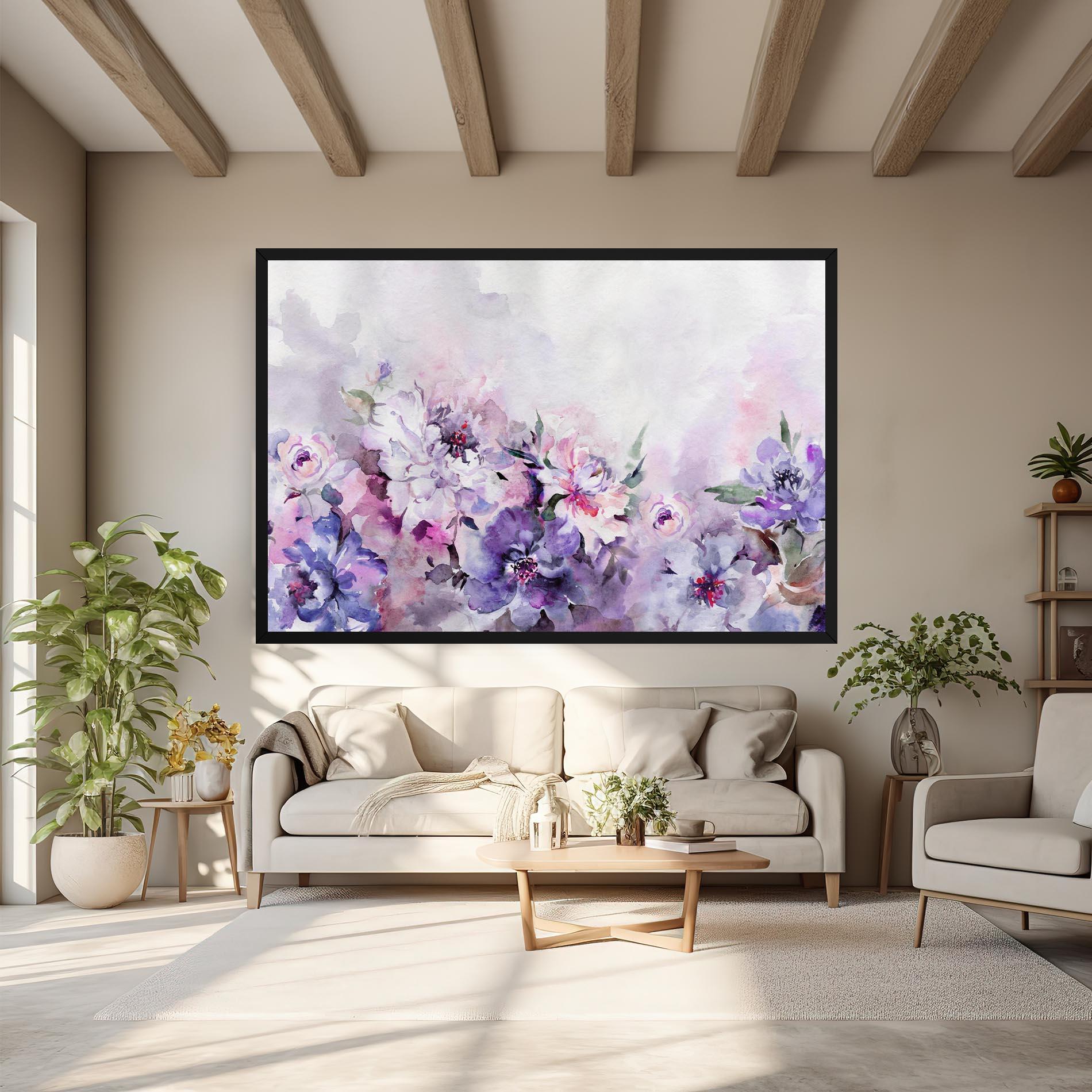 Картина на платно Buchet Multicolor mockup 6