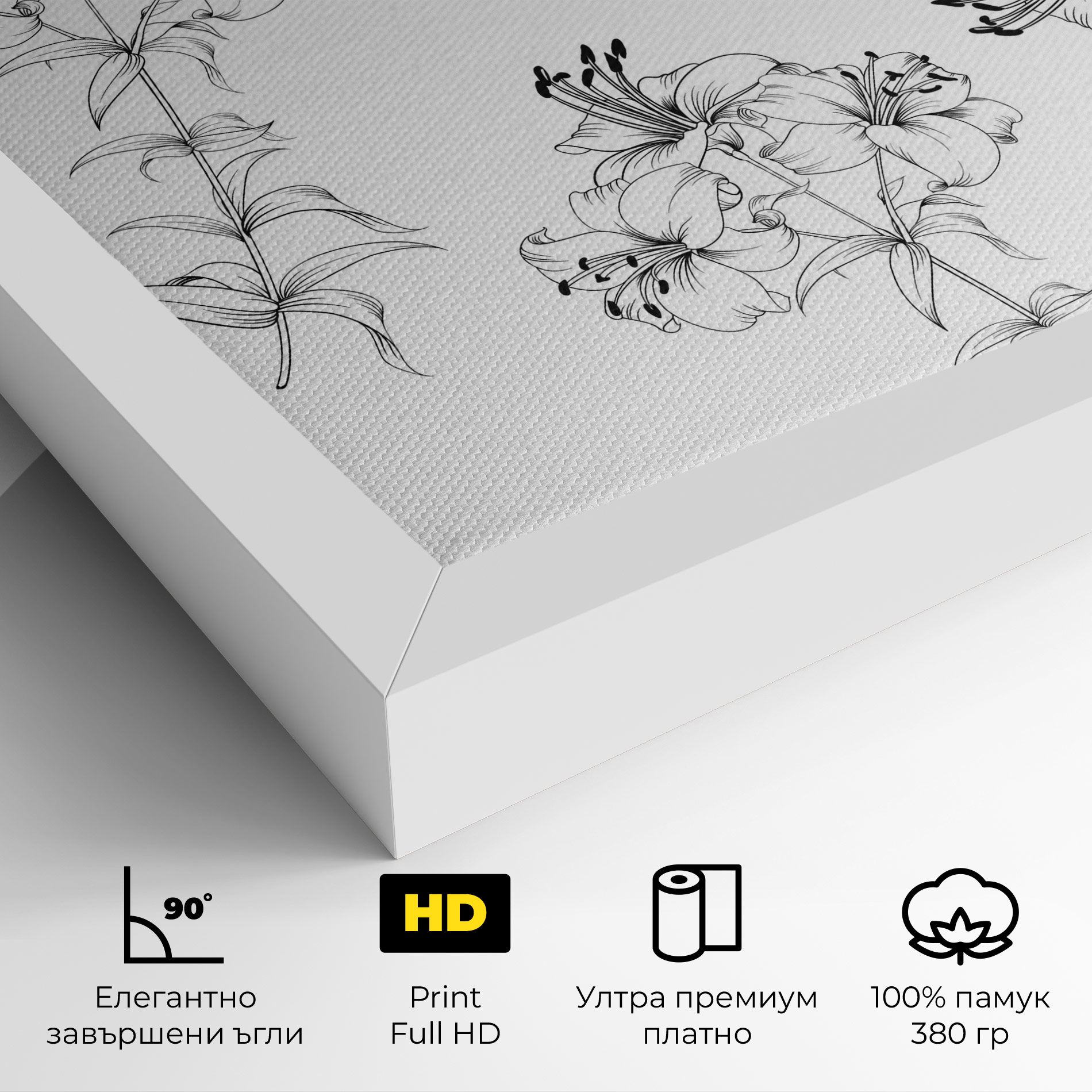 Flower Pattern mockup 4