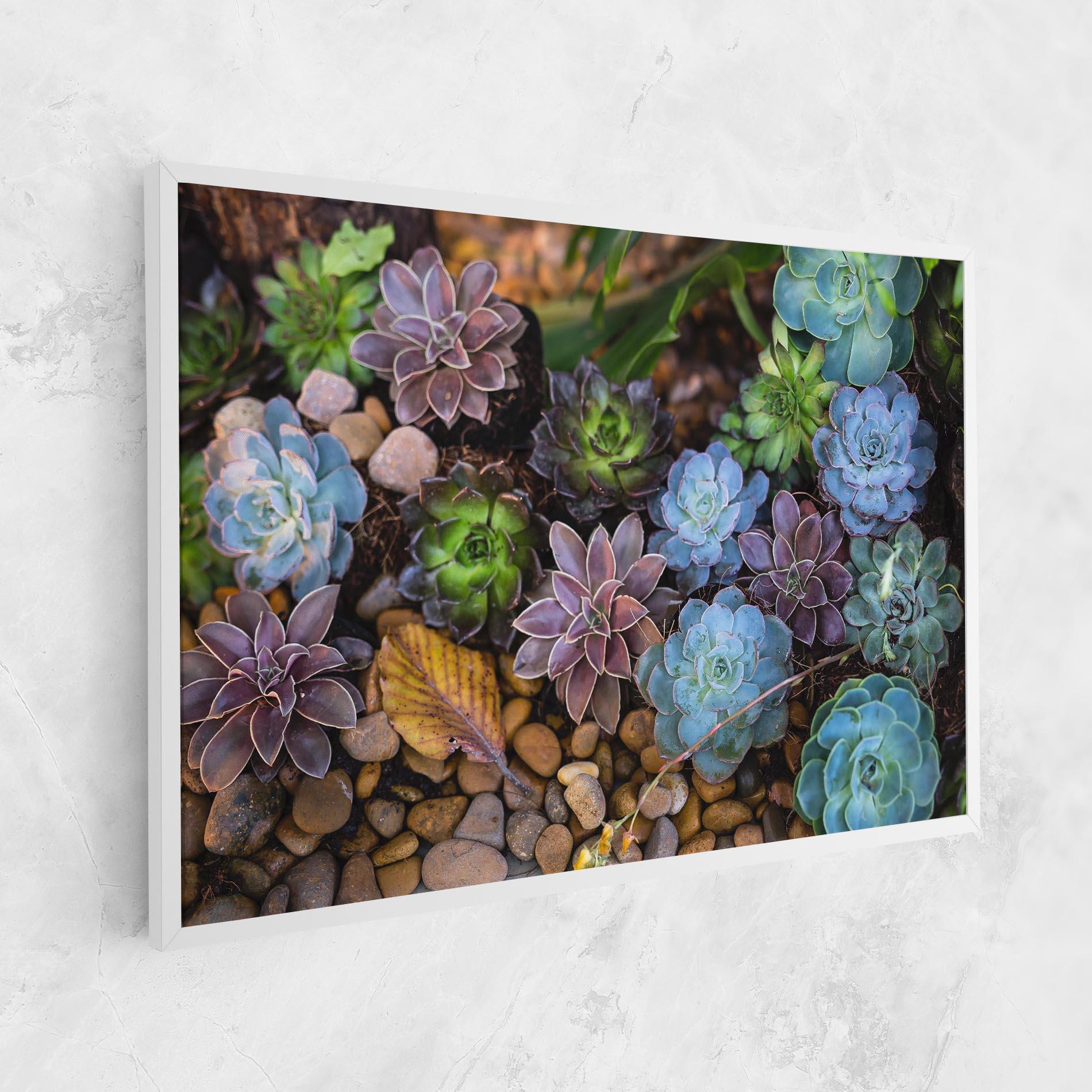 Картина на платно Colorful Flowers mockup 1