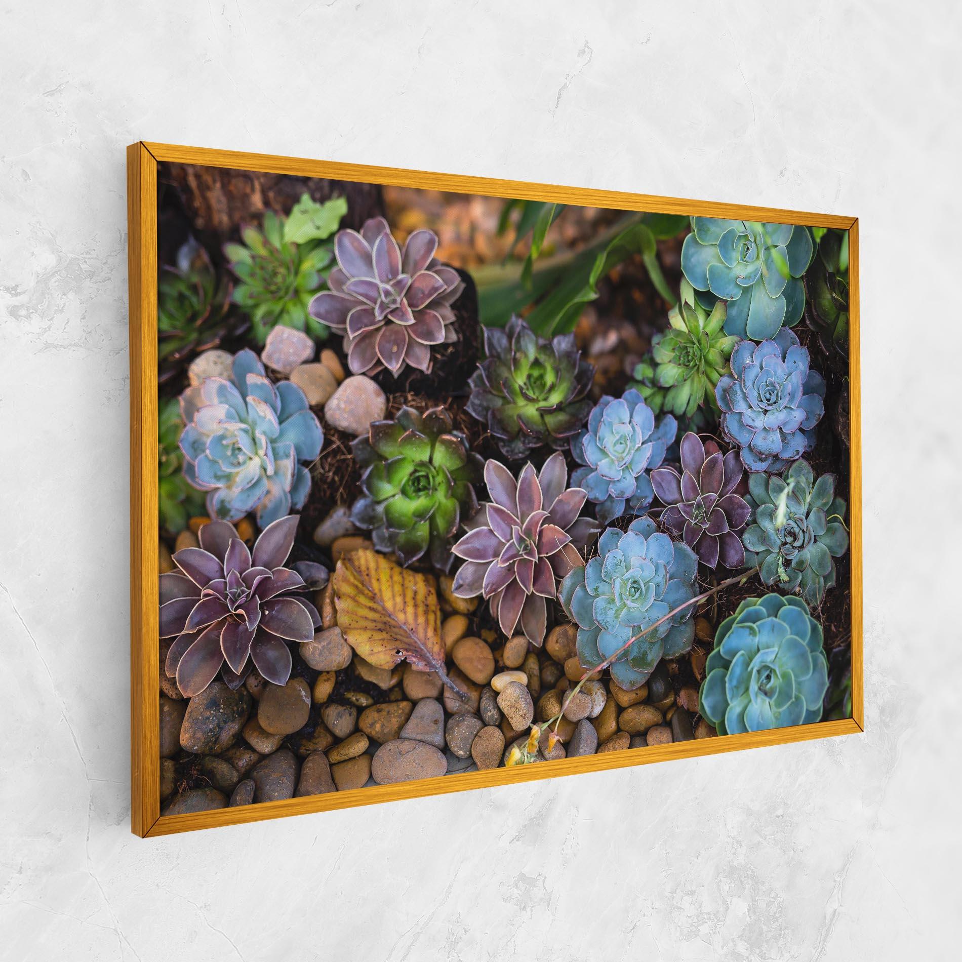 Картина на платно Colorful Flowers mockup 1