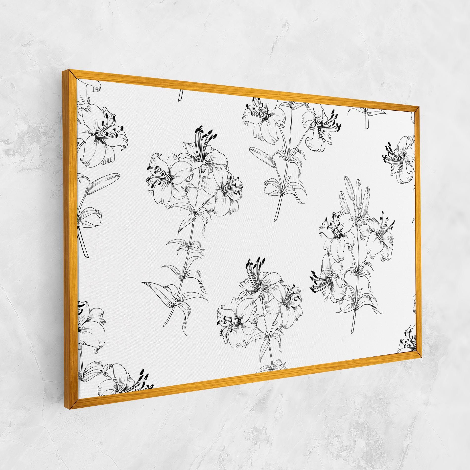 Flower Pattern mockup 1