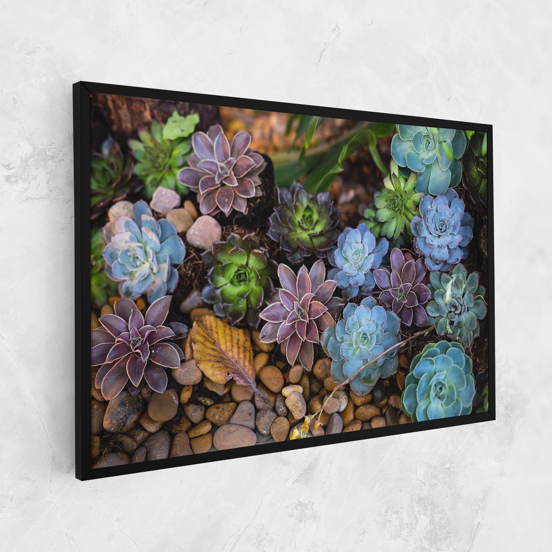 Картина на платно Colorful Flowers mockup 1