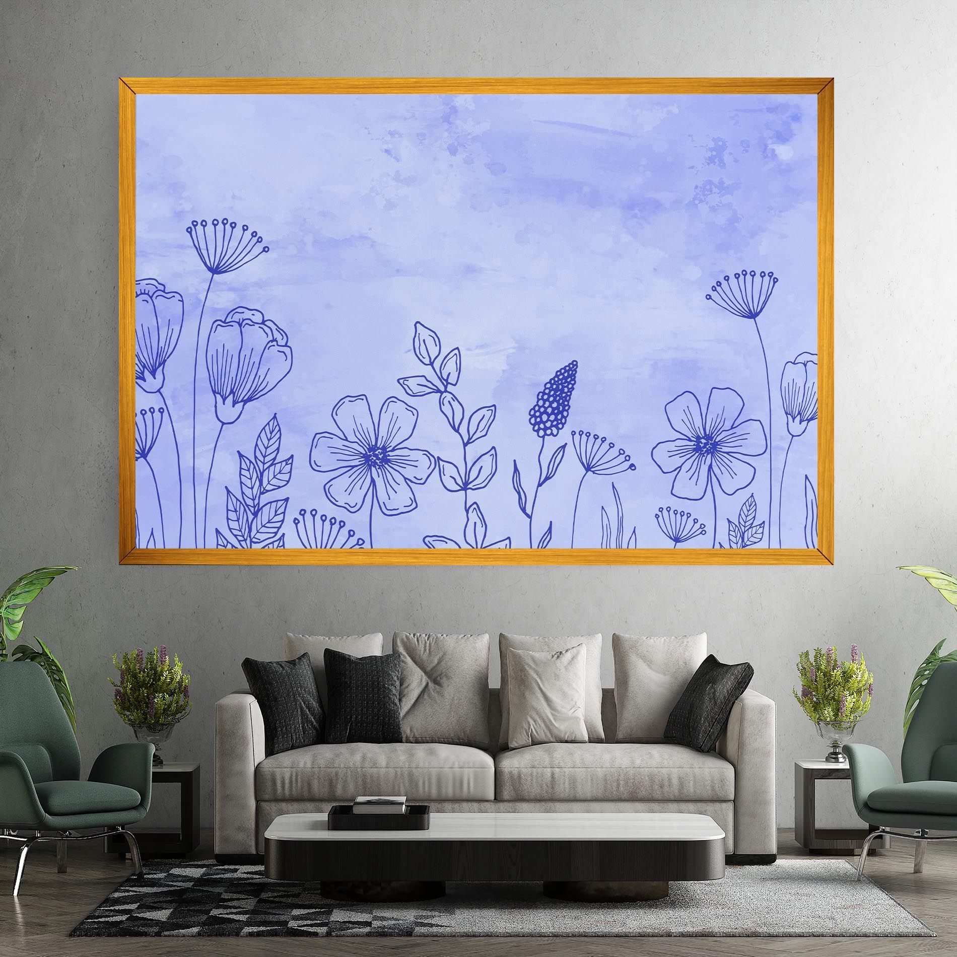 Blue Line Plant mockup 7