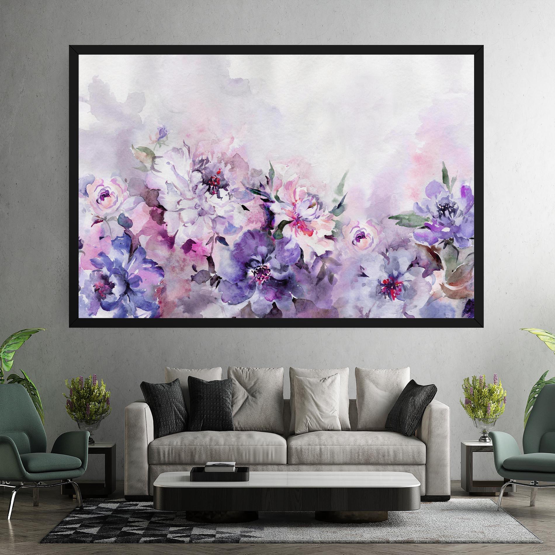 Картина на платно Buchet Multicolor mockup 7