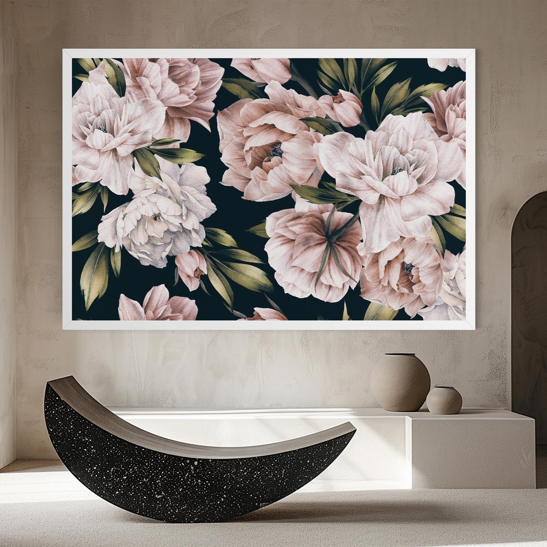 Картина на платно Flori De Bujori mockup 8